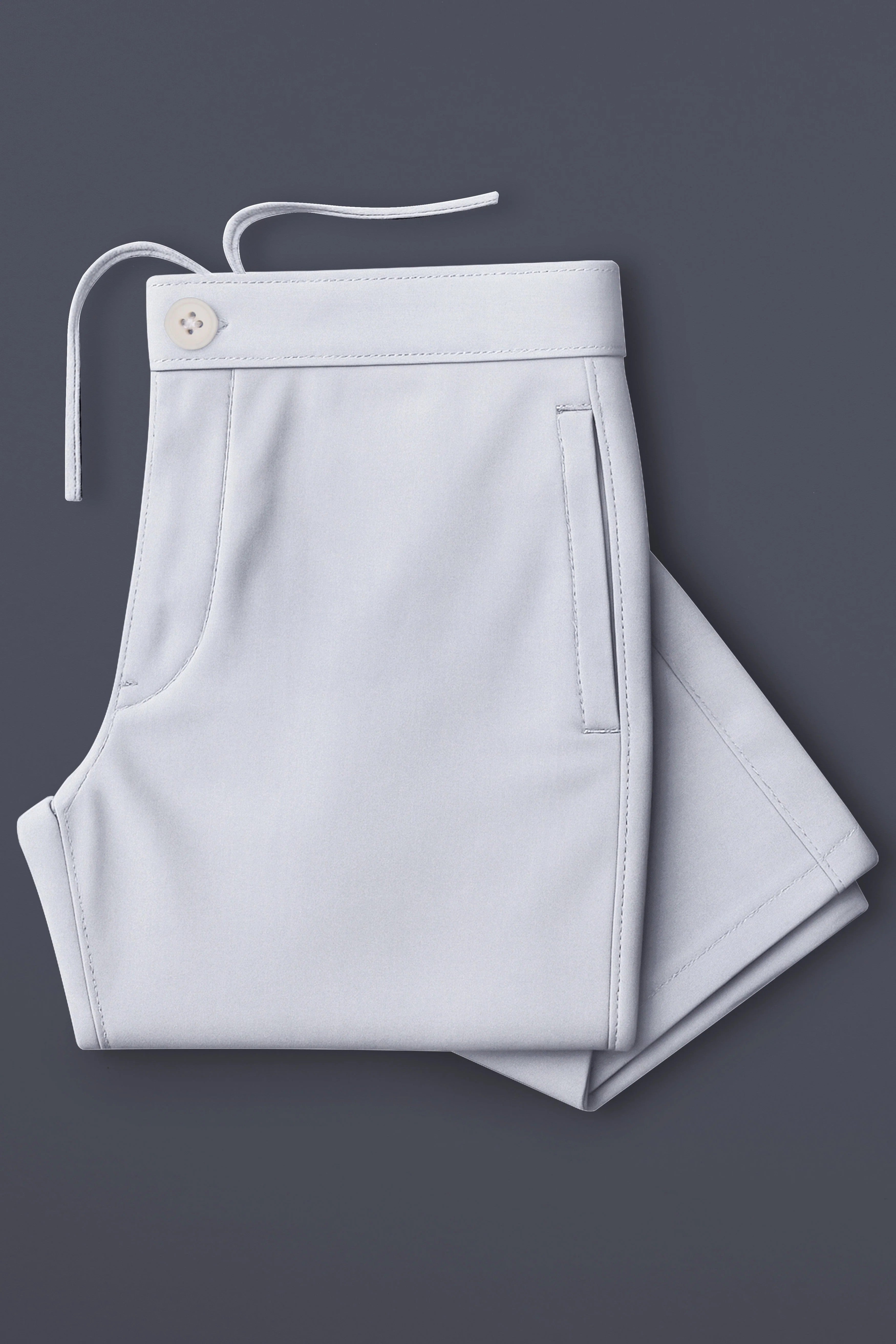 Grivra-Aluminium Gray Super Soft Chambray Premium Cotton Lounge Pant