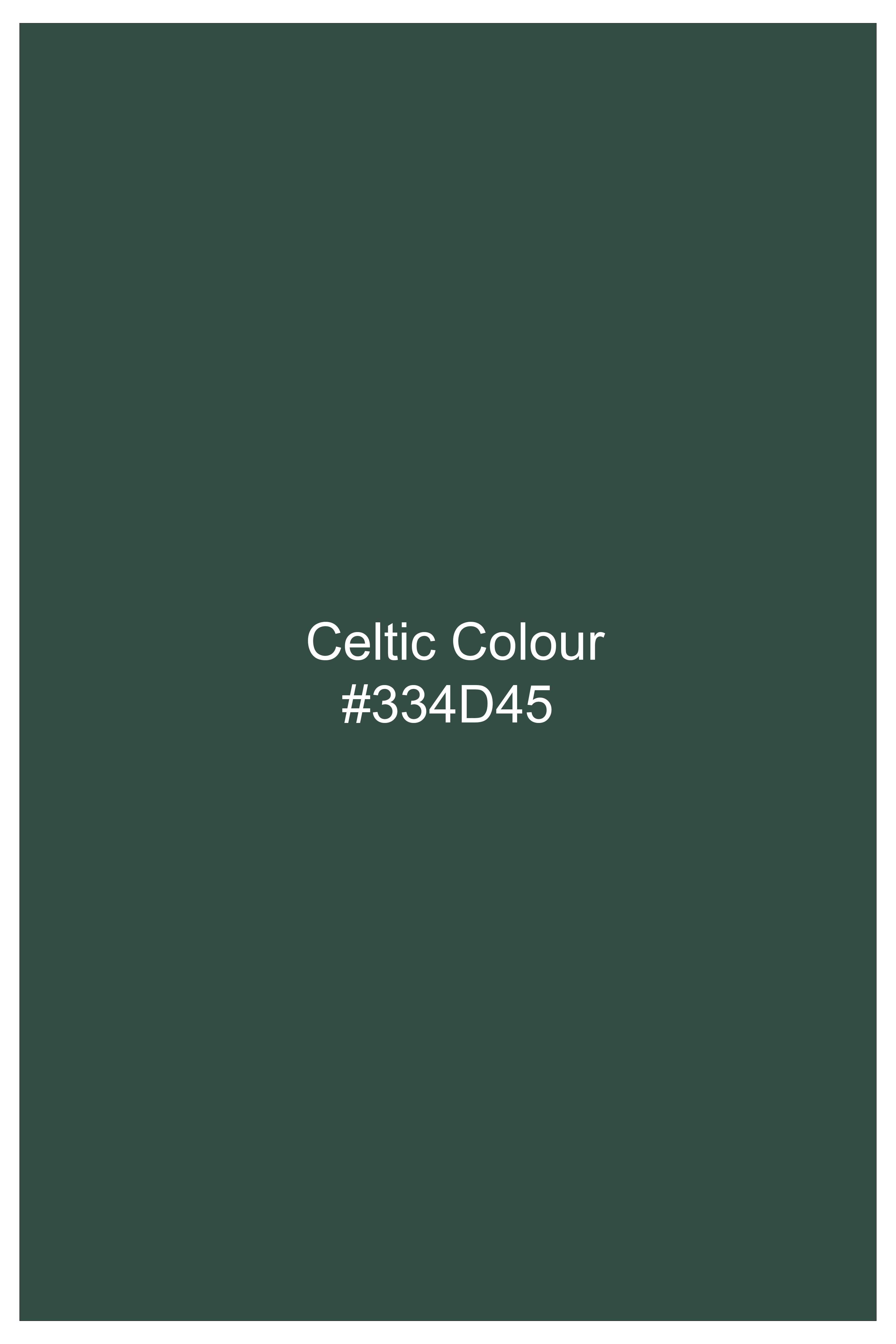 Plaivell-Celtic Green Plaid Super Soft Poplin Giza Cotton Lounge Pant