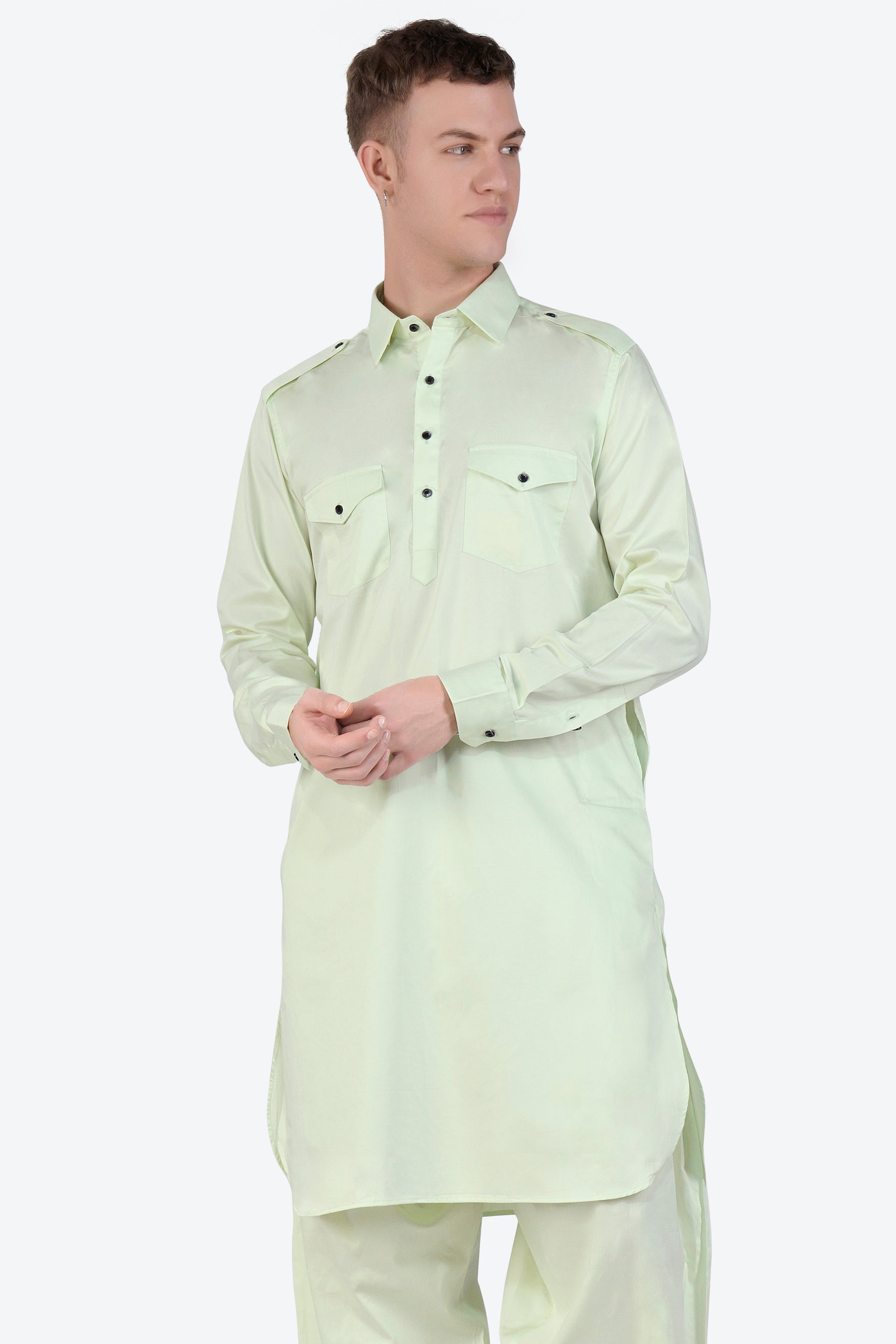 Surf Crest Subtle Sheen Super Soft Premium Cotton Pathani