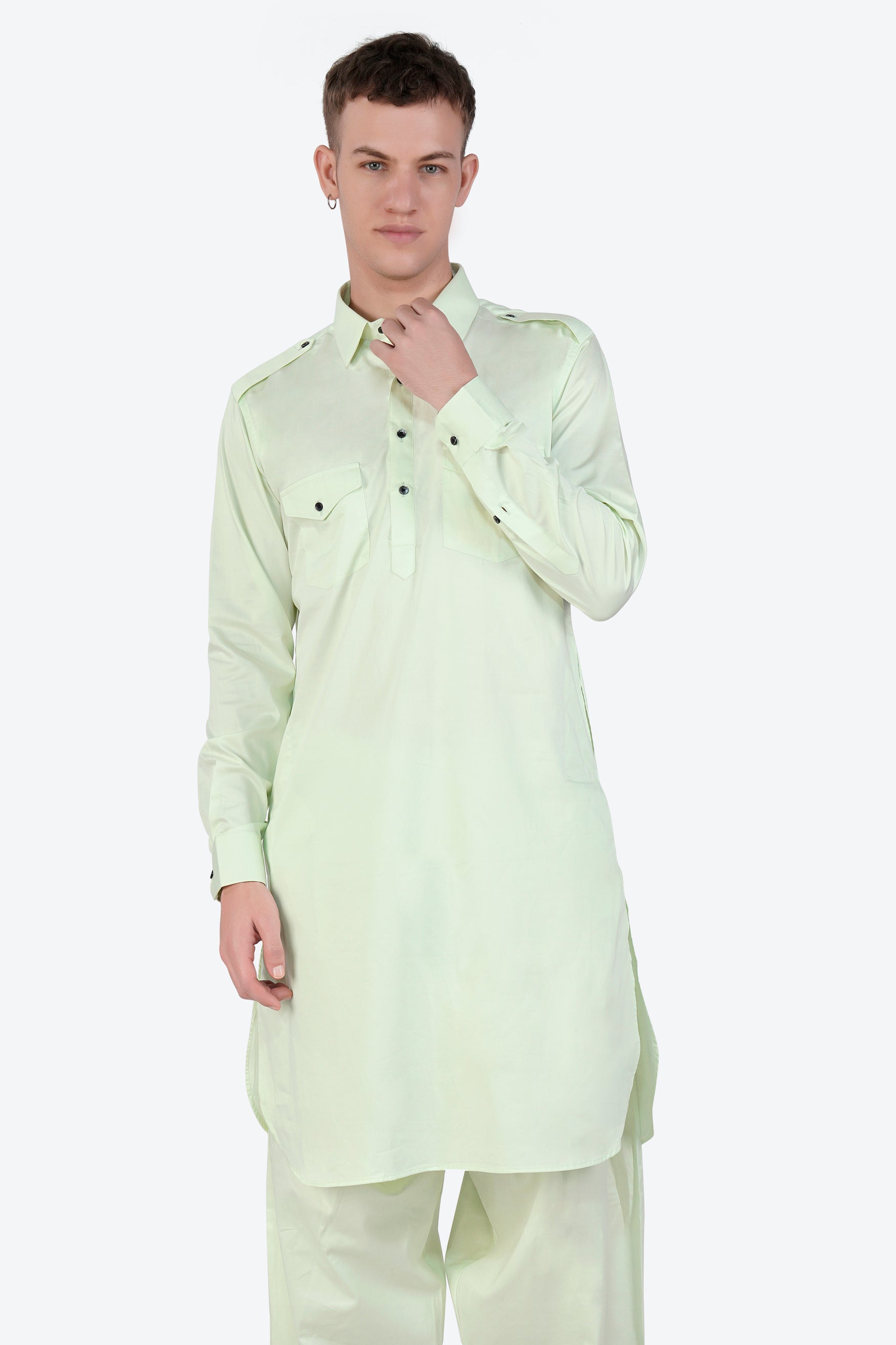 Surf Crest Subtle Sheen Super Soft Premium Cotton Pathani
