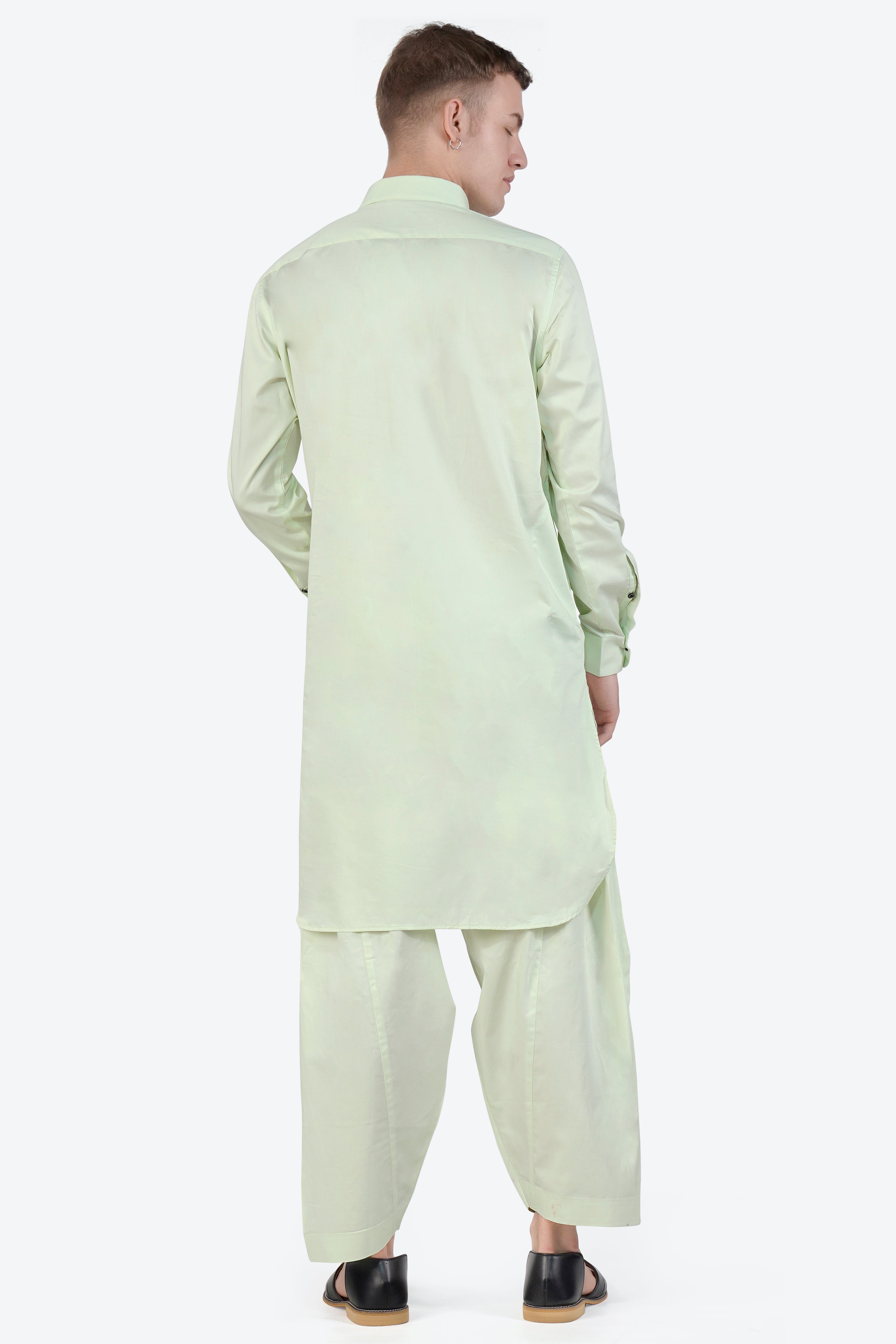 Surf Crest Subtle Sheen Super Soft Premium Cotton Pathani Set