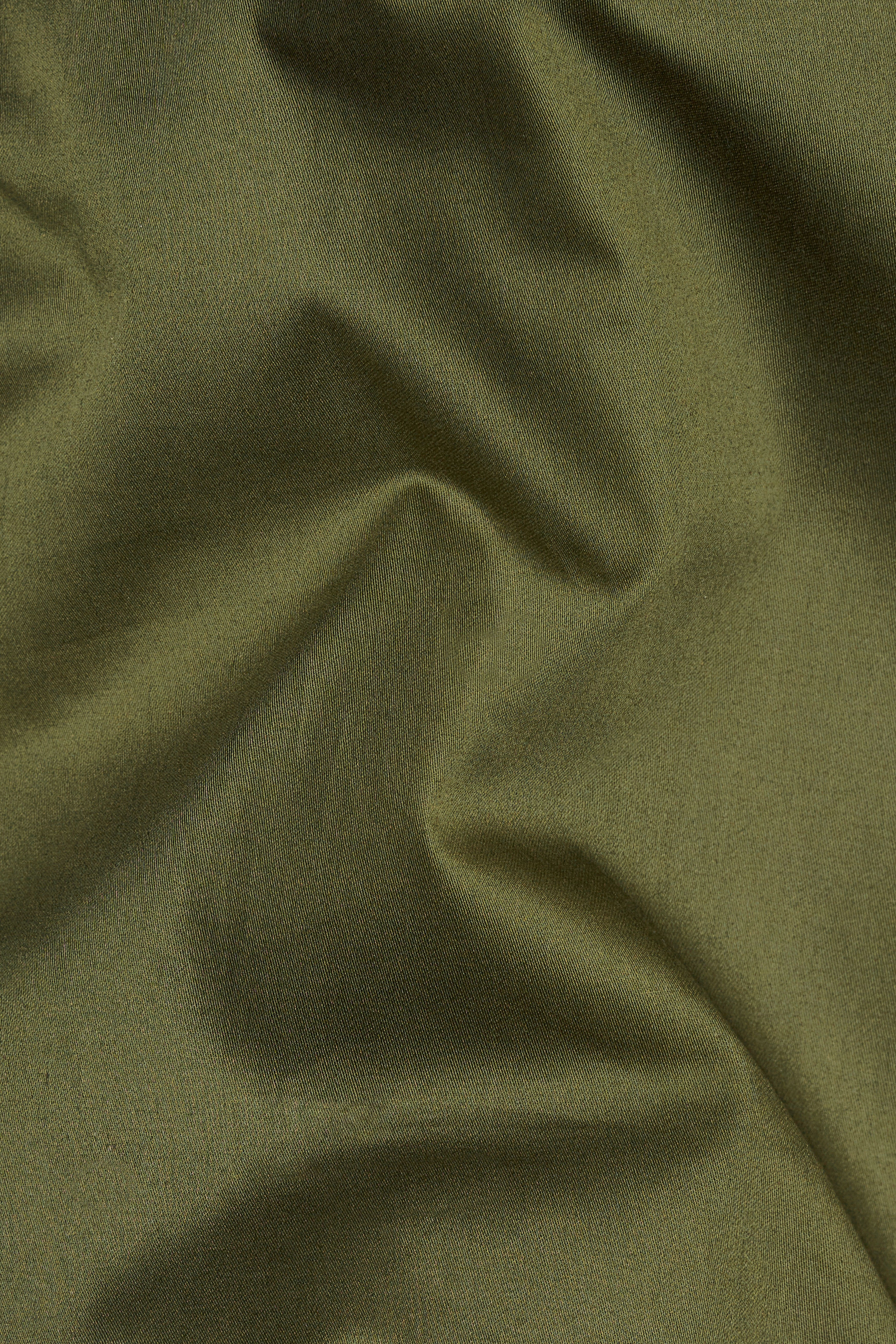 Fuscous Green Subtle Sheen Super Soft Premium Cotton Pathani Set