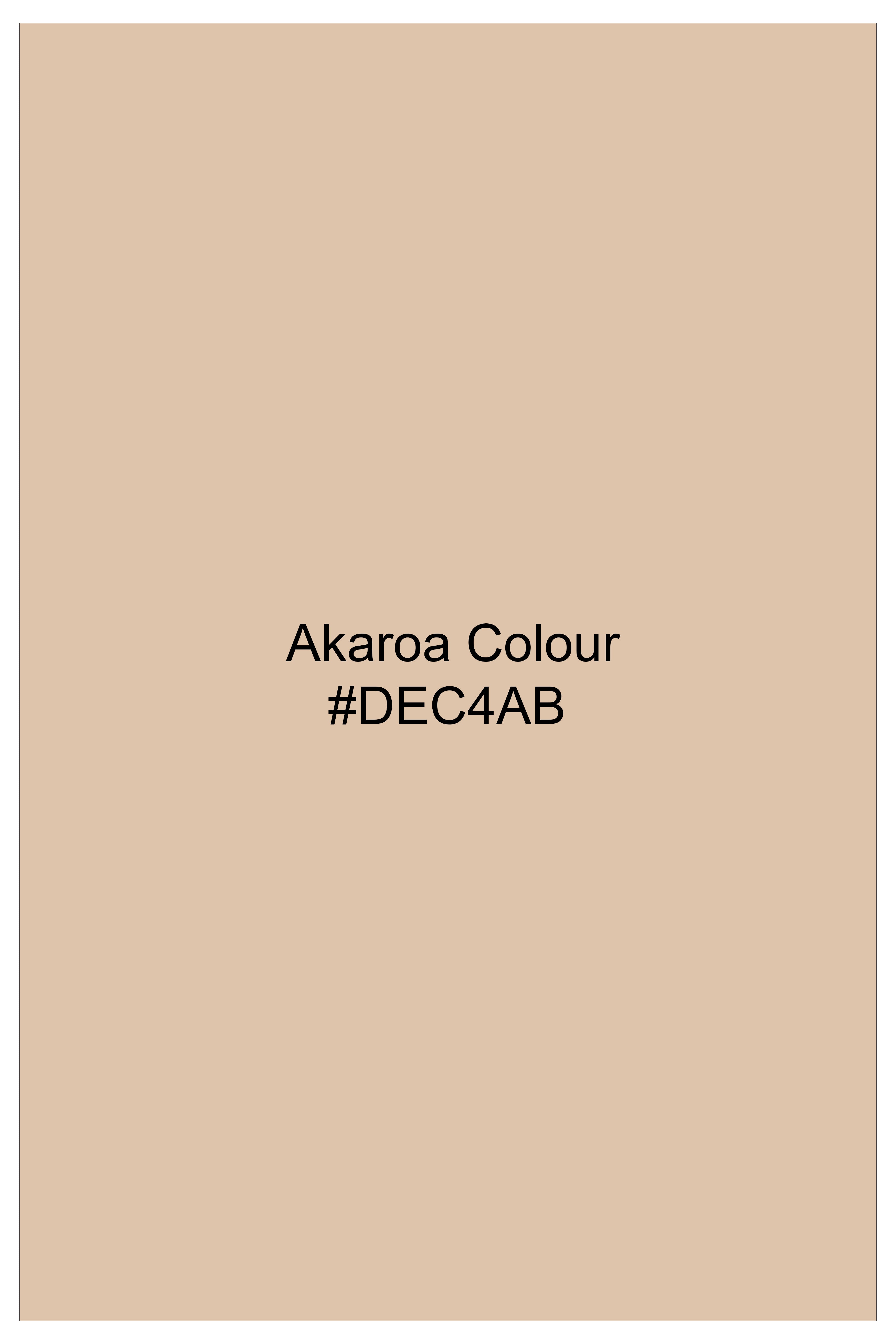 Natural Calm-Akaroa Cream Textured Chambray Premium Cotton Boxer