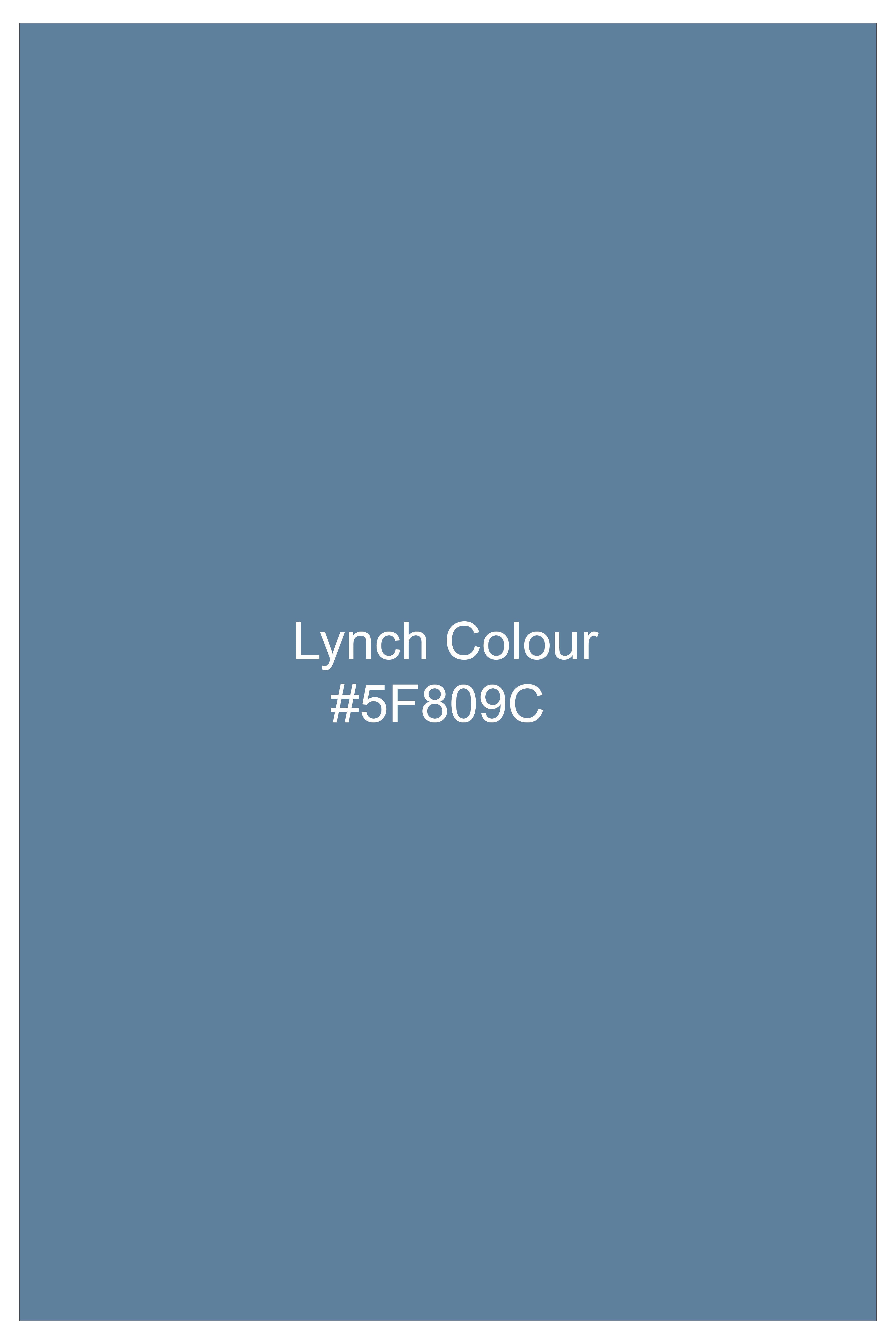 Azure-Lynch Blue Luxurious Linen Mandarin Dress Shirt