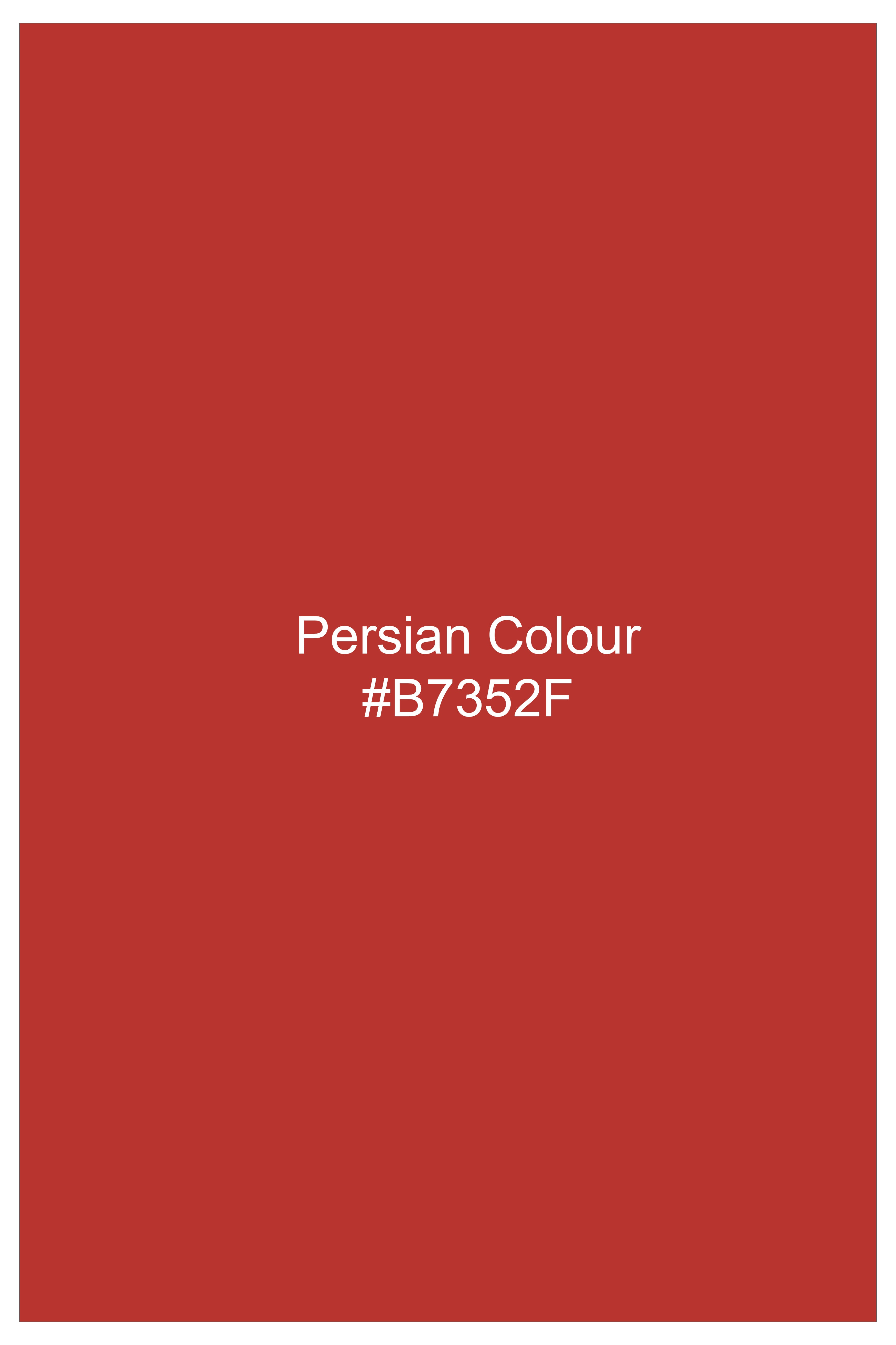 Vintage-Persian Red Plaid Dobby Textured Premium Giza Cotton Boxer