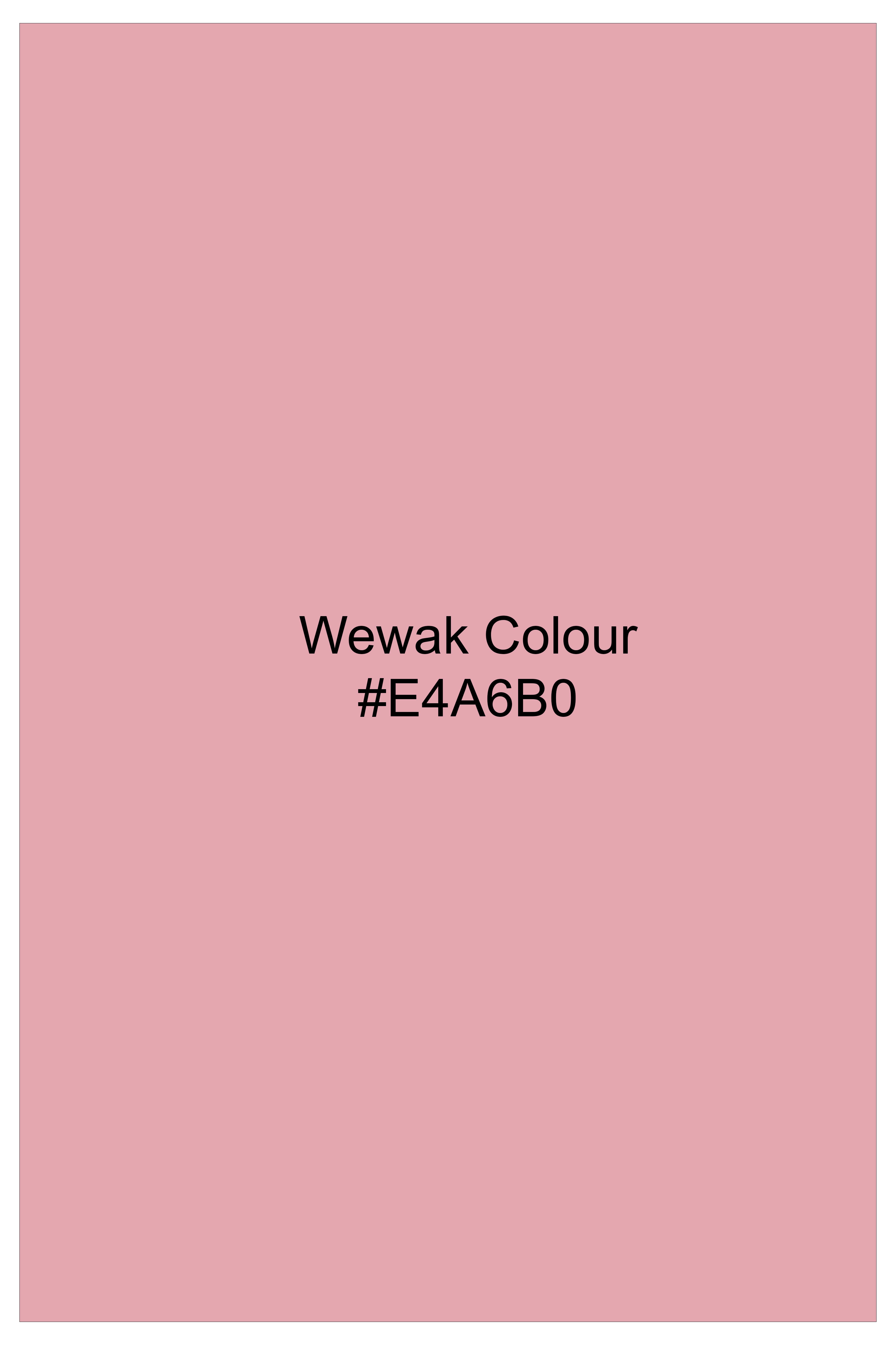 Warm Rose-Wewak Pink Solid Poplin Premium Cotton Boxer