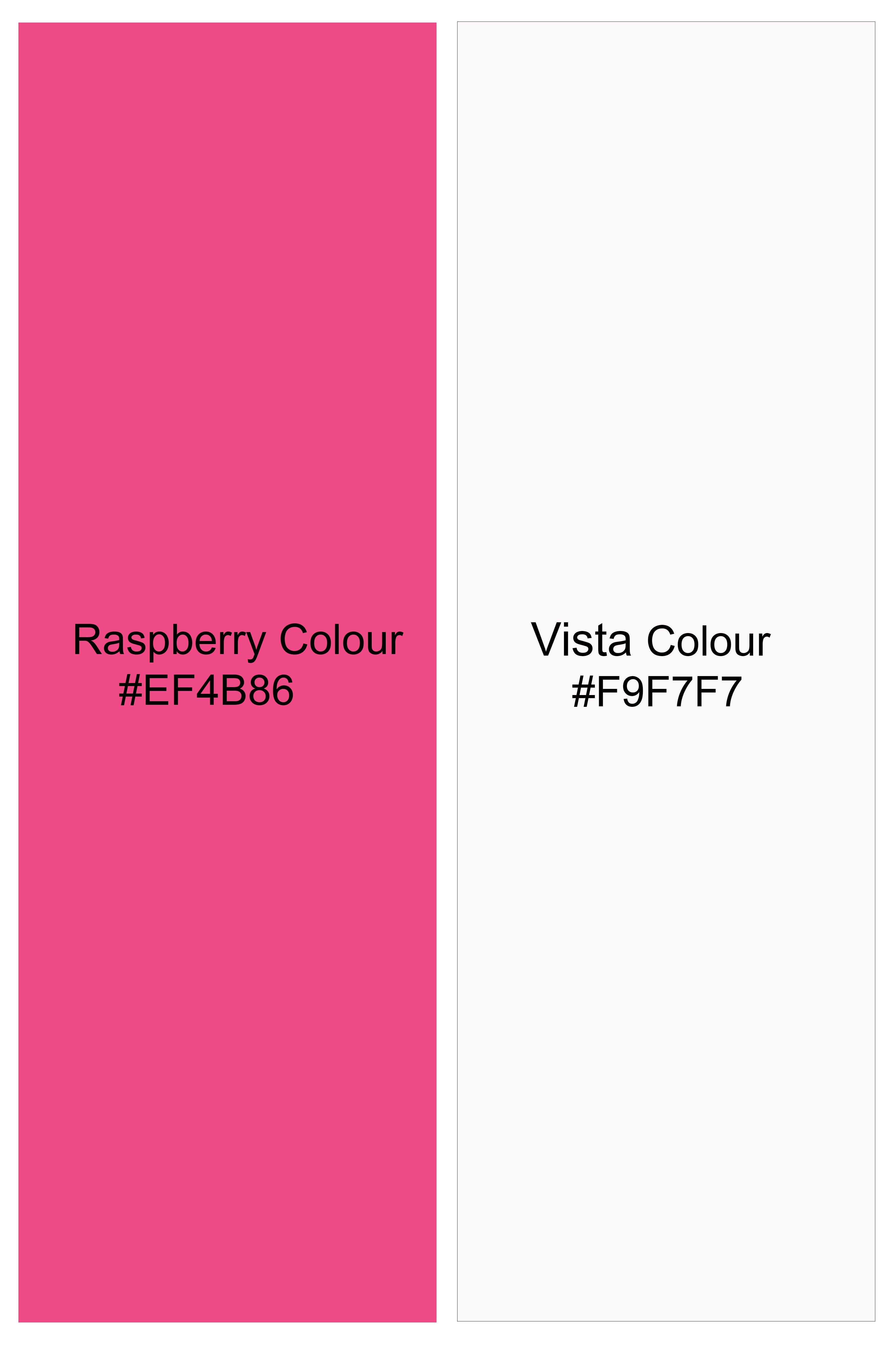 Raspberry Pink with Vista White Striped Seersucker Giza Cotton Kurta Shirt 12784-KS-38, 12784-KS-H-38, 12784-KS-39, 12784-KS-H-39, 12784-KS-40, 12784-KS-H-40, 12784-KS-42, 12784-KS-H-42, 12784-KS-44, 12784-KS-H-44, 12784-KS-46, 12784-KS-H-46, 12784-KS-48, 12784-KS-H-48, 12784-KS-50, 12784-KS-H-50, 12784-KS-52, 12784-KS-H-52