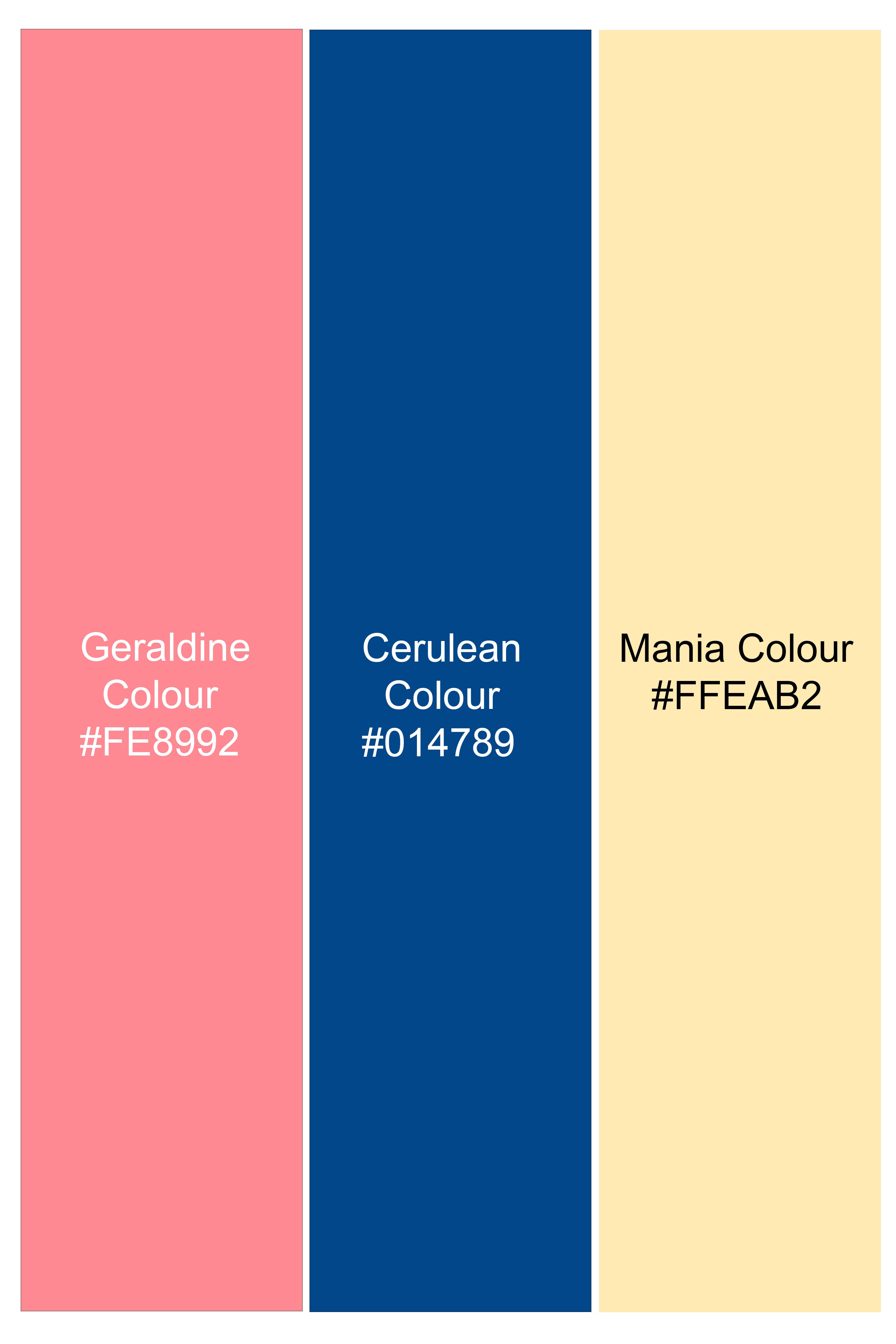 Geraldine Pink And Mania Cream Multi Colour Diagonal Stripes Super Soft Premium Cotton Shirt 13233-38, 13233-H-38, 13233-39, 13233-H-39, 13233-40, 13233-H-40, 13233-42, 13233-H-42, 13233-44, 13233-H-44, 13233-46, 13233-H-46, 13233-48, 13233-H-48, 13233-50, 13233-H-50, 13233-52, 13233-H-52