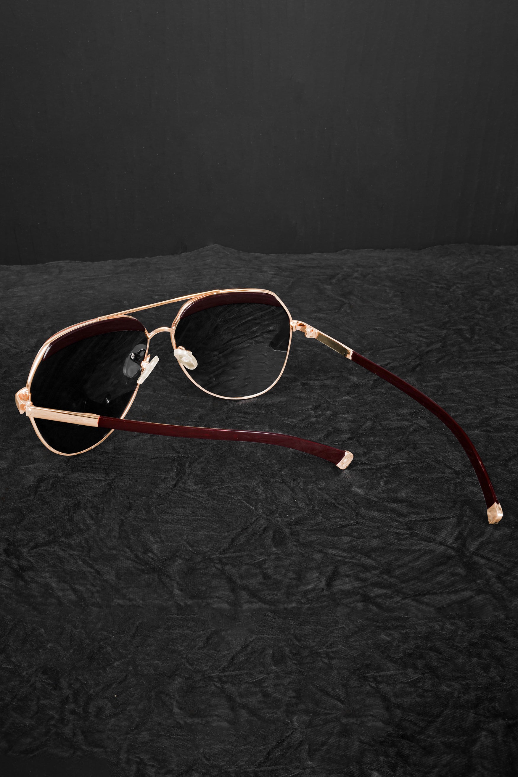 Wood Green French Crown Unisex Aviator Sunglasses