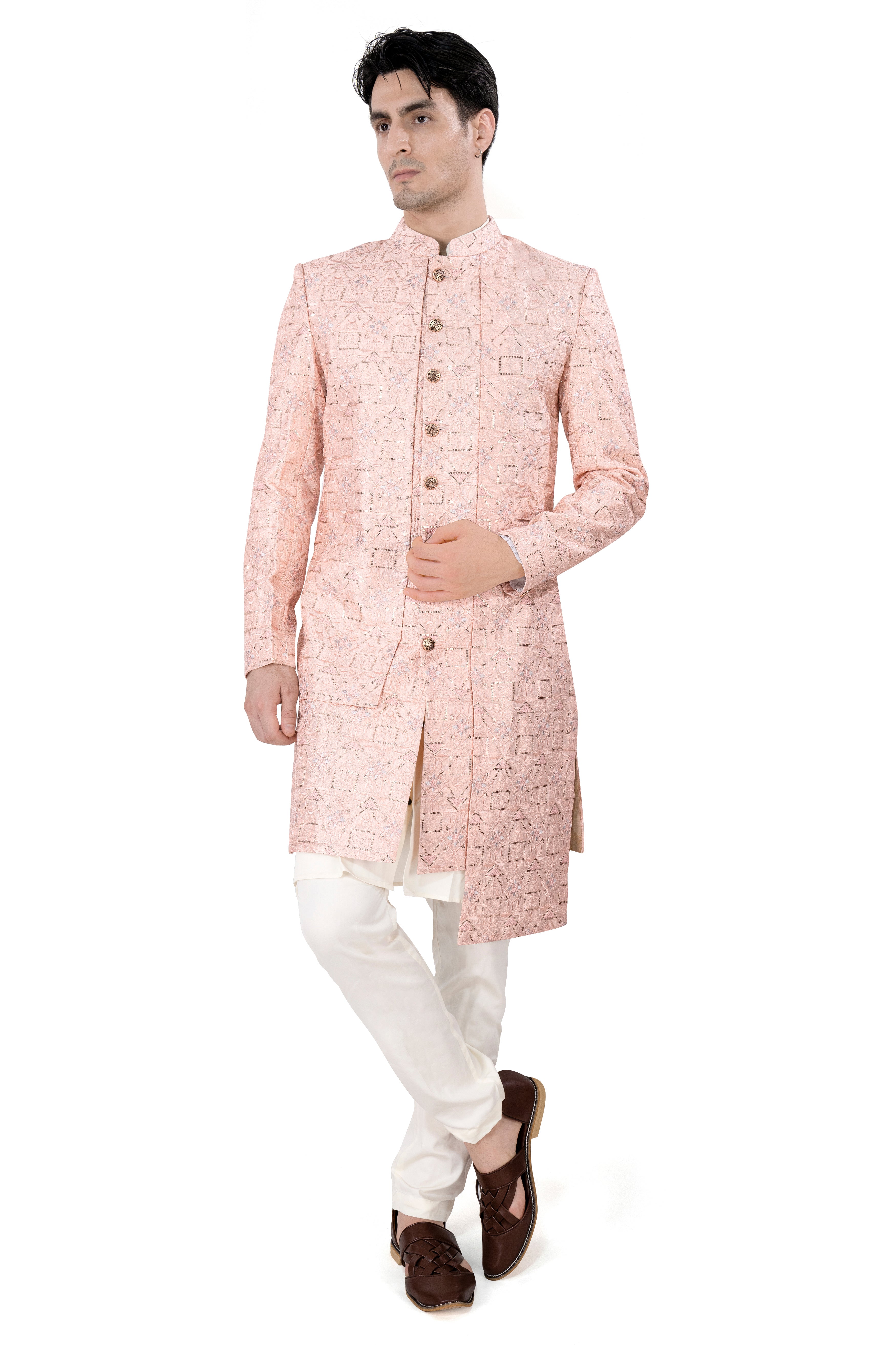 Cream Churi Pant F-6340