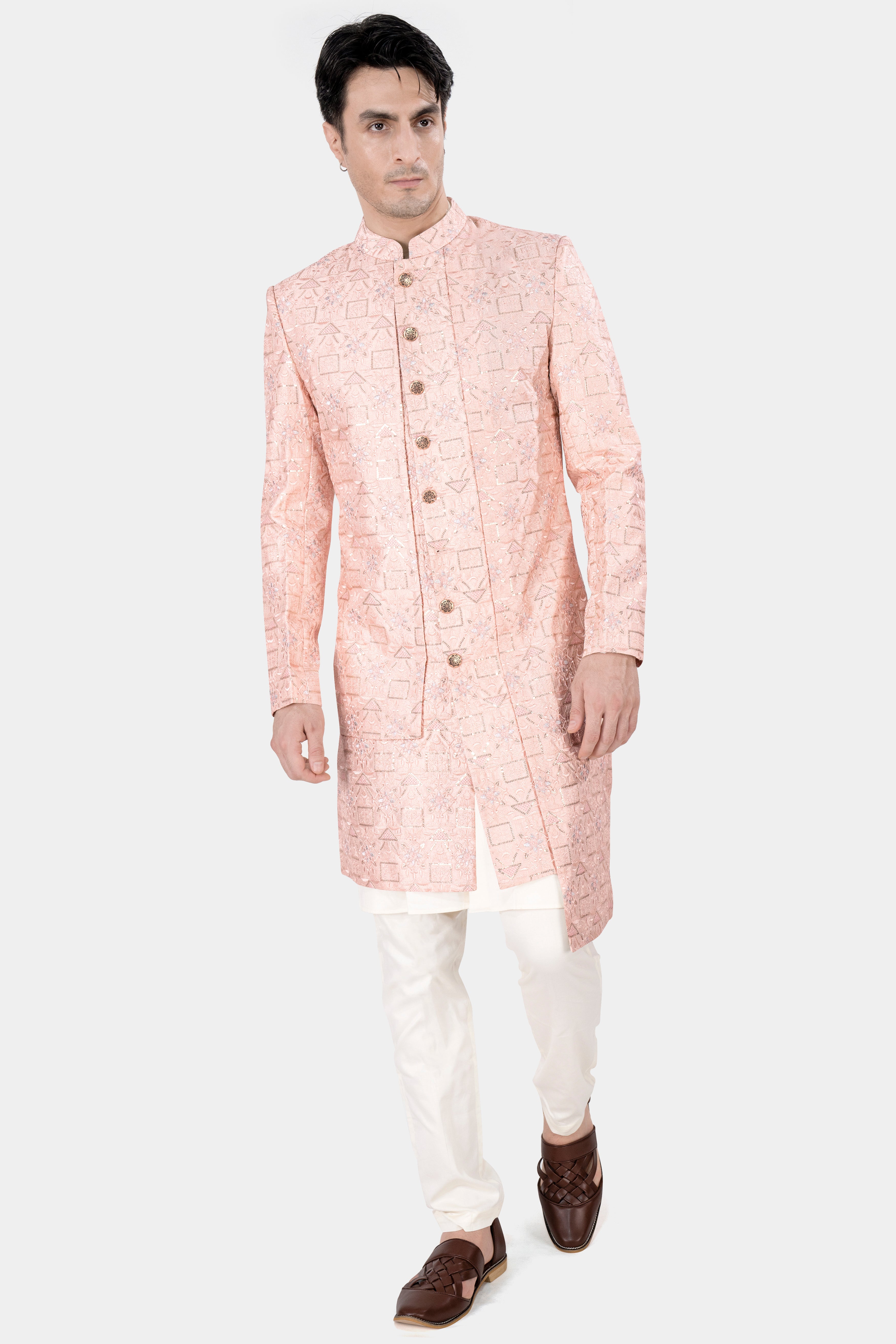Cream Churi Pant F-6340