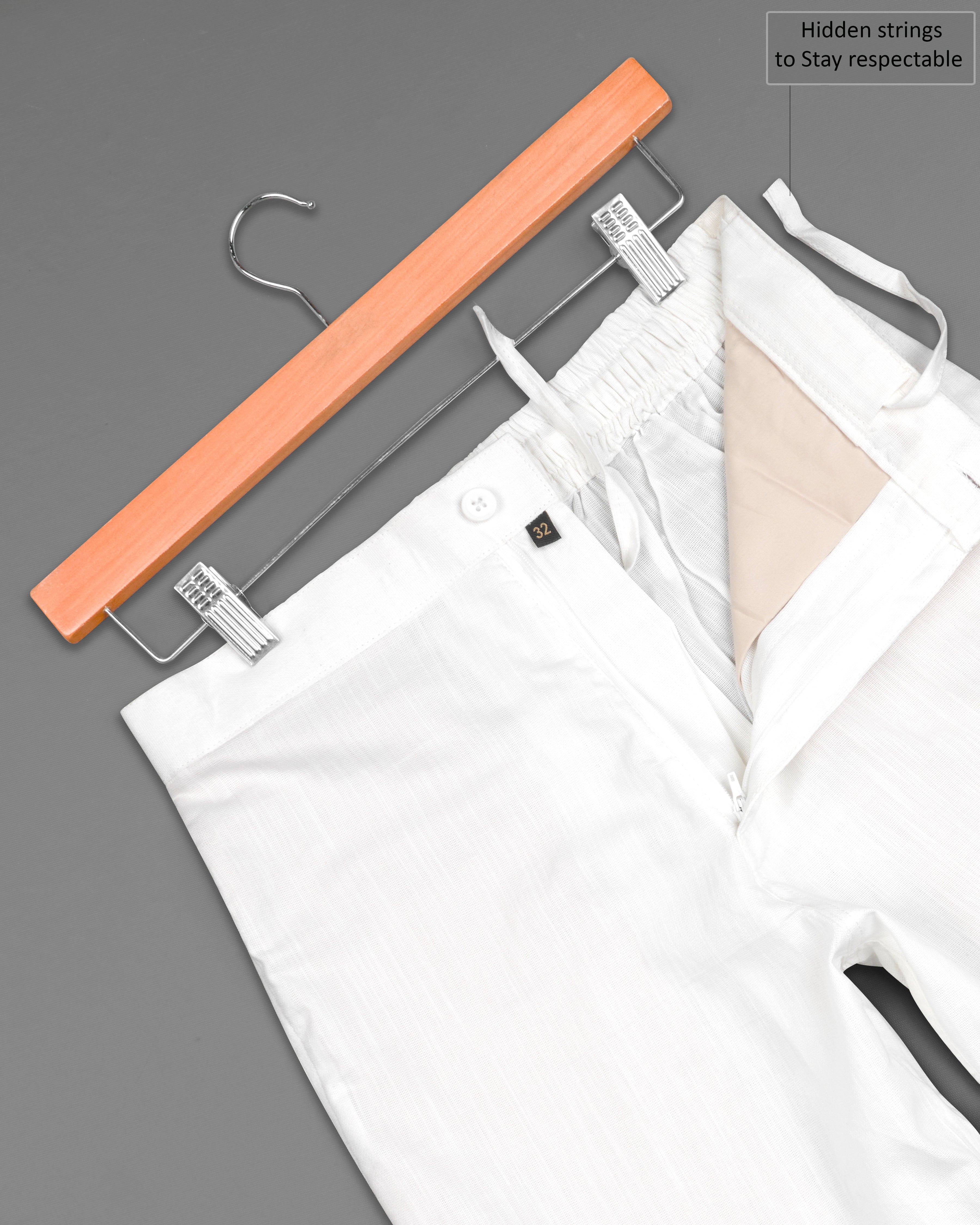 Bright White Dobby Textured Giza Cotton Shorts SR226-28, SR226-30, SR226-32, SR226-34, SR226-36, SR226-38, SR226-40, SR226-42, SR226-44