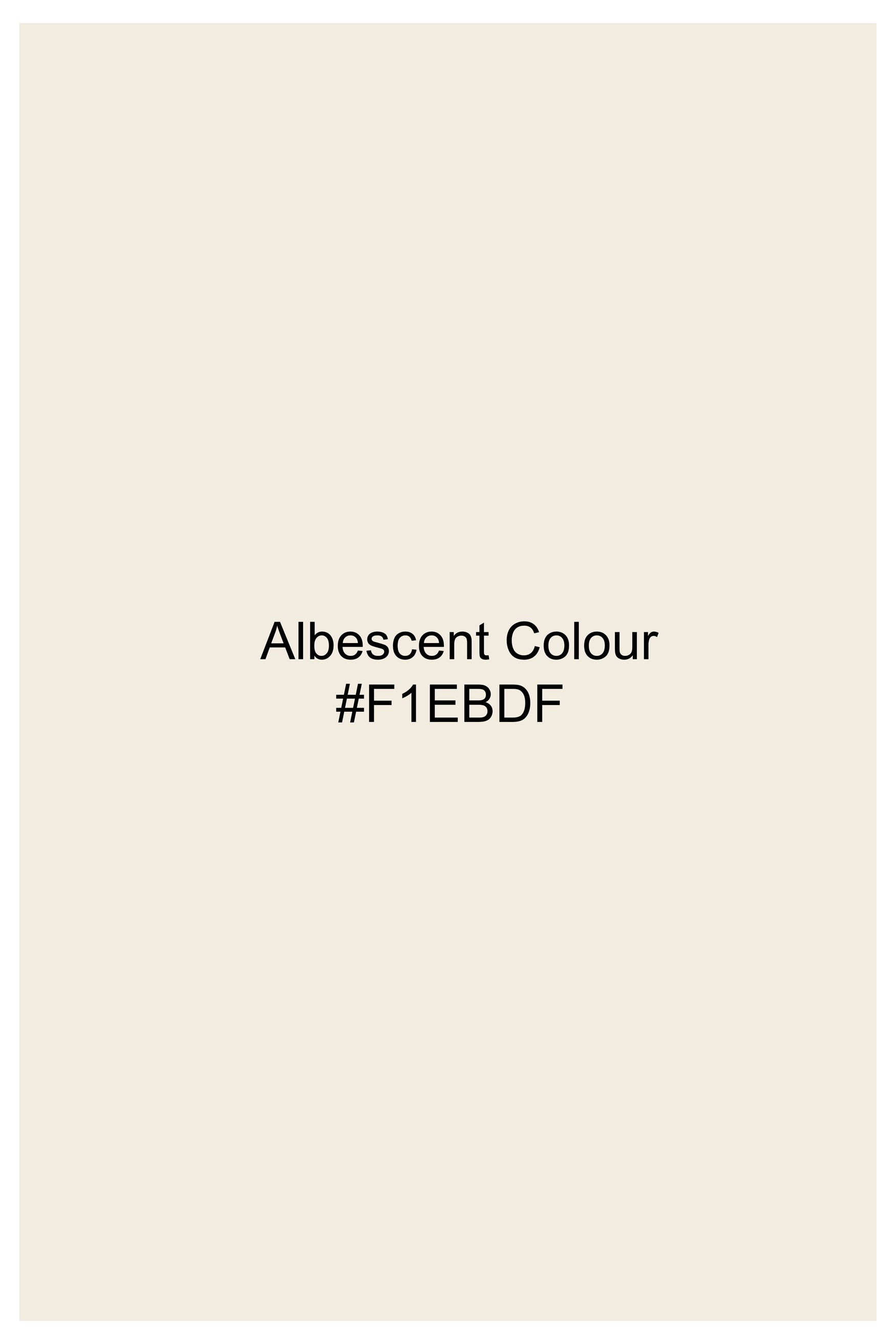Albescent Cream Subtle Sheen Super Soft Premium Cotton Shorts SR321-28,  SR321-30,  SR321-32,  SR321-34,  SR321-36,  SR321-38,  SR321-40,  SR321-42,  SR321-44