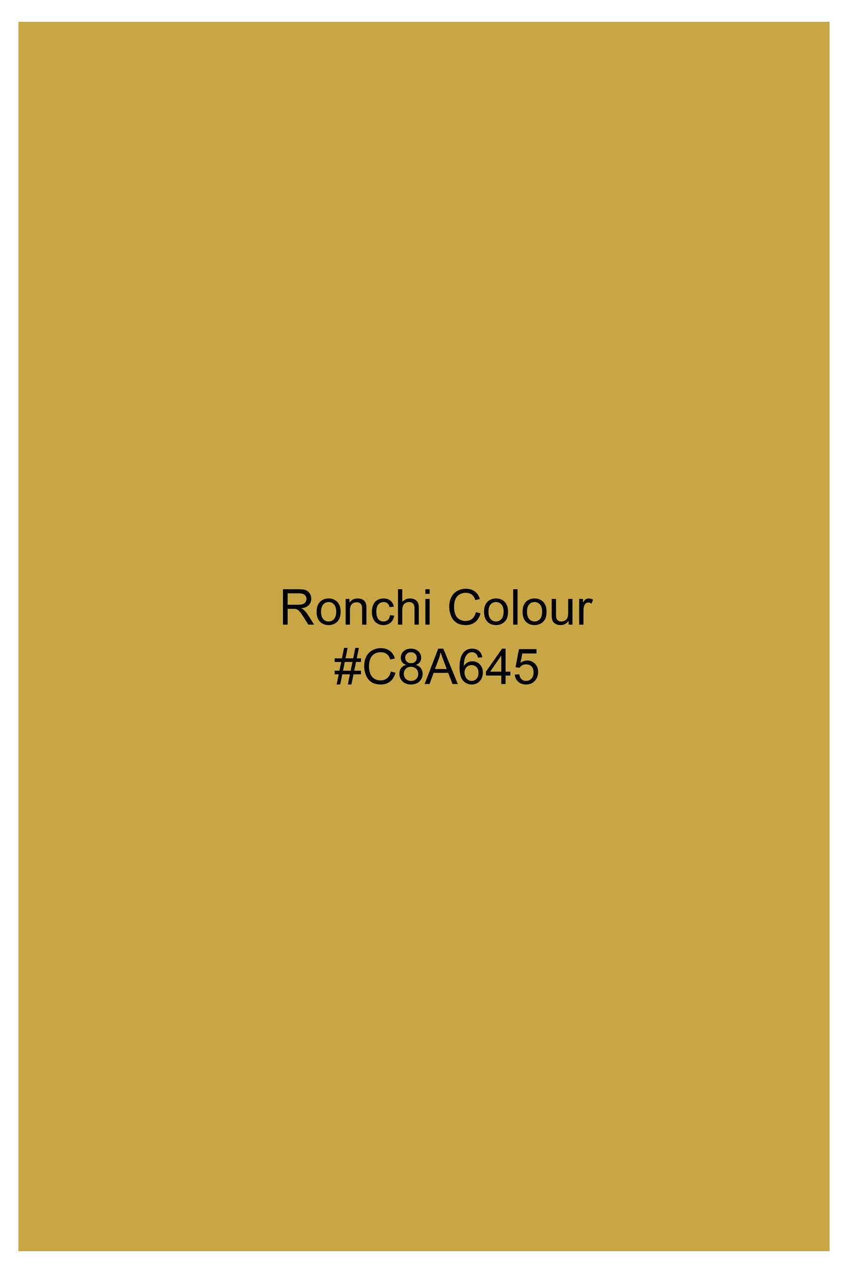 Ronchi Yellow Subtle Sheen Super Soft Premium Cotton Shorts SR331-28, SR331-30, SR331-32, SR331-34, SR331-36, SR331-38, SR331-40, SR331-42, SR331-44
