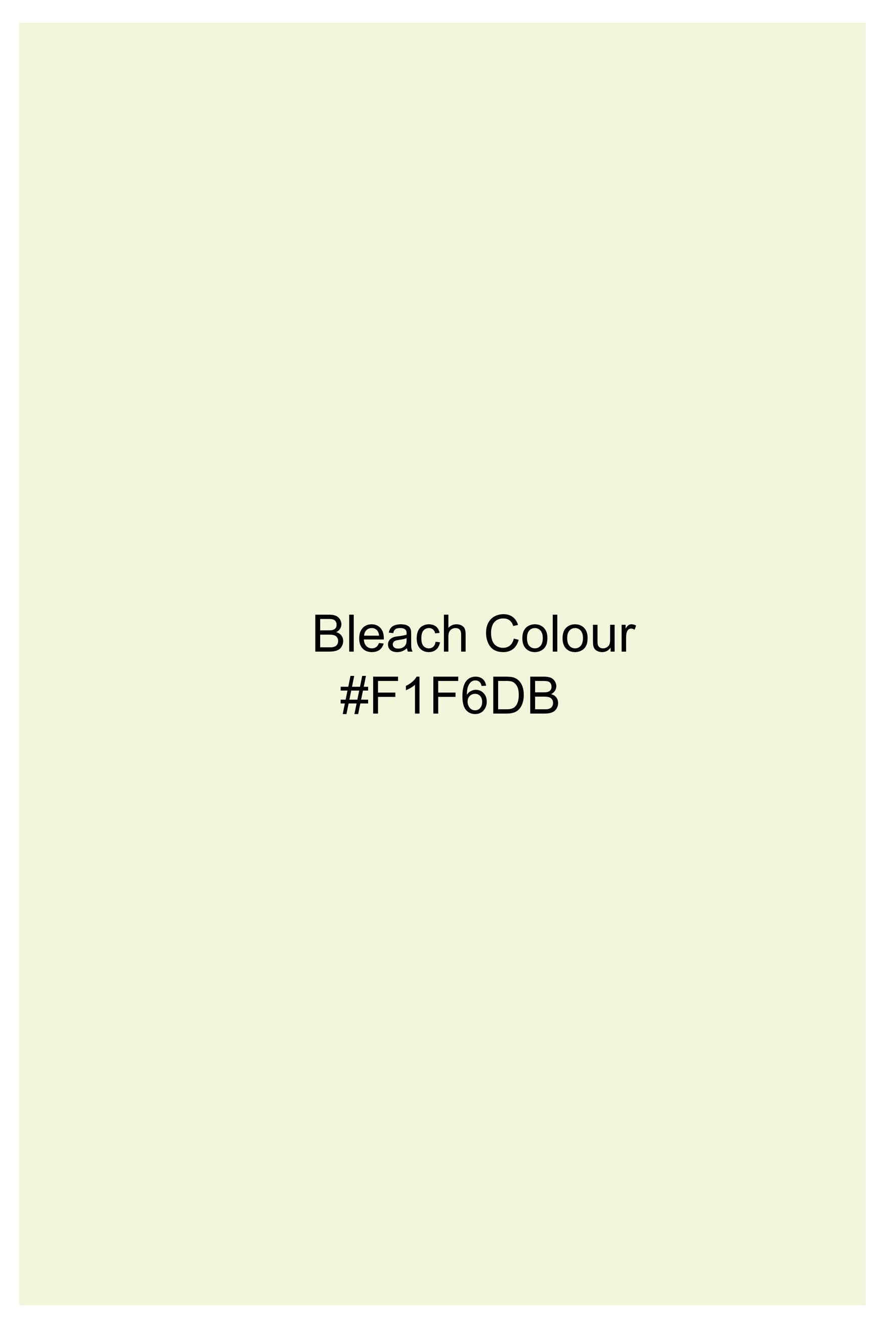 Bleach Yellow Subtle Sheen Super Soft Premium Cotton Shorts SR334-28, SR334-30, SR334-32, SR334-34, SR334-36, SR334-38, SR334-40, SR334-42, SR334-44