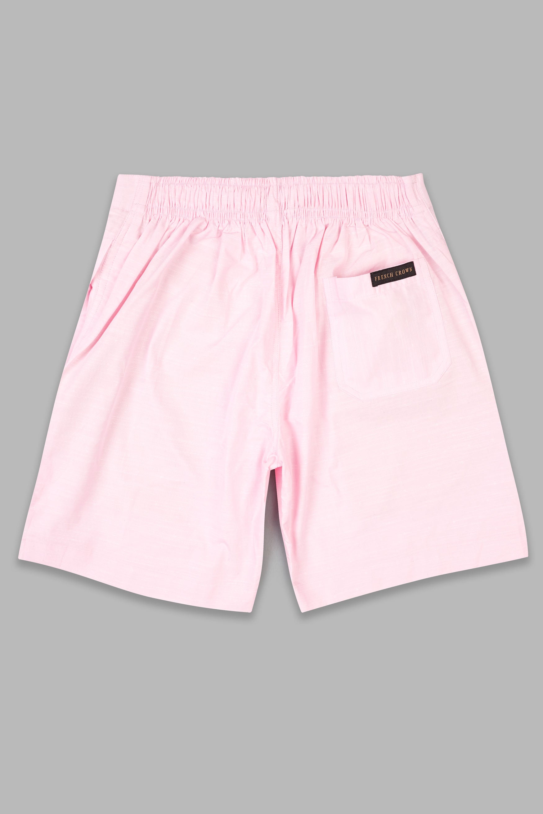Cosmos Pink Dobby Textured Giza Cotton Shorts SR352-28,  SR352-30,  SR352-32,  SR352-34,  SR352-36,  SR352-38,  SR352-40,  SR352-42,  SR352-44