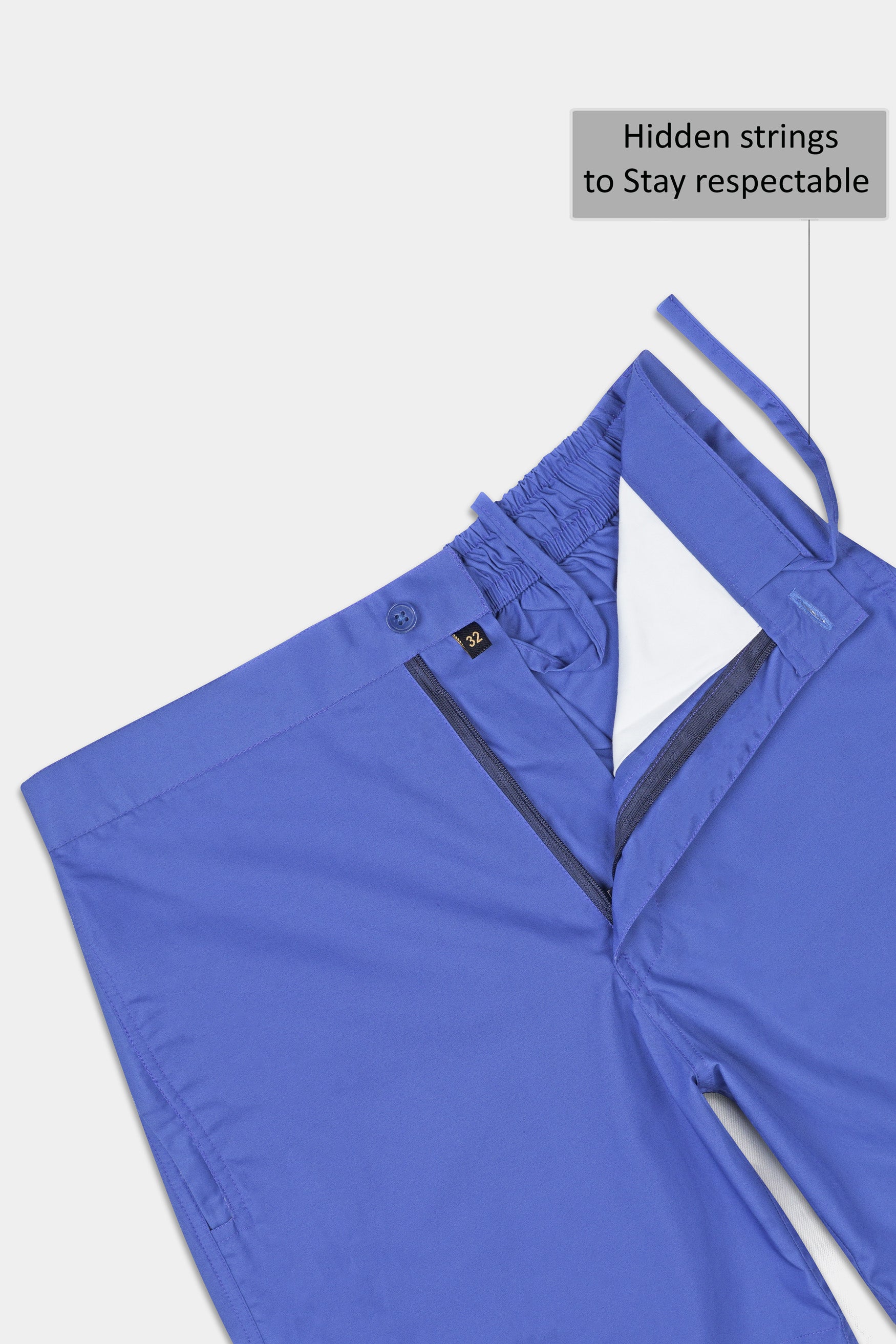 Maguerite Blue Premium Cotton Shorts SR361-28, SR361-30, SR361-32, SR361-34, SR361-36, SR361-38, SR361-40, SR361-42, SR361-44
