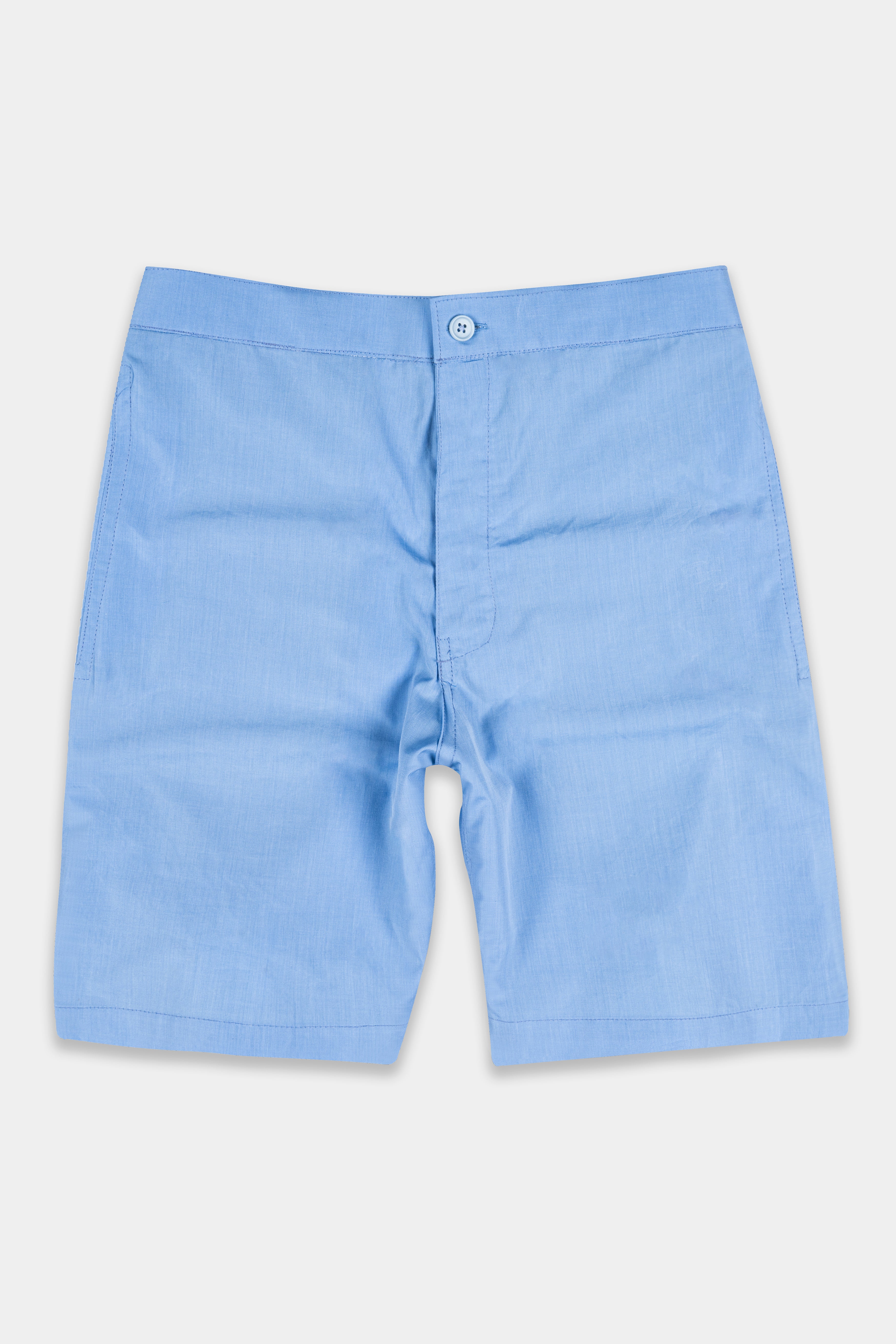 Glacier Blue Chambray Shorts SR372-28, SR372-30, SR372-32, SR372-34, SR372-36, SR372-38, SR372-40, SR372-42, SR372-44