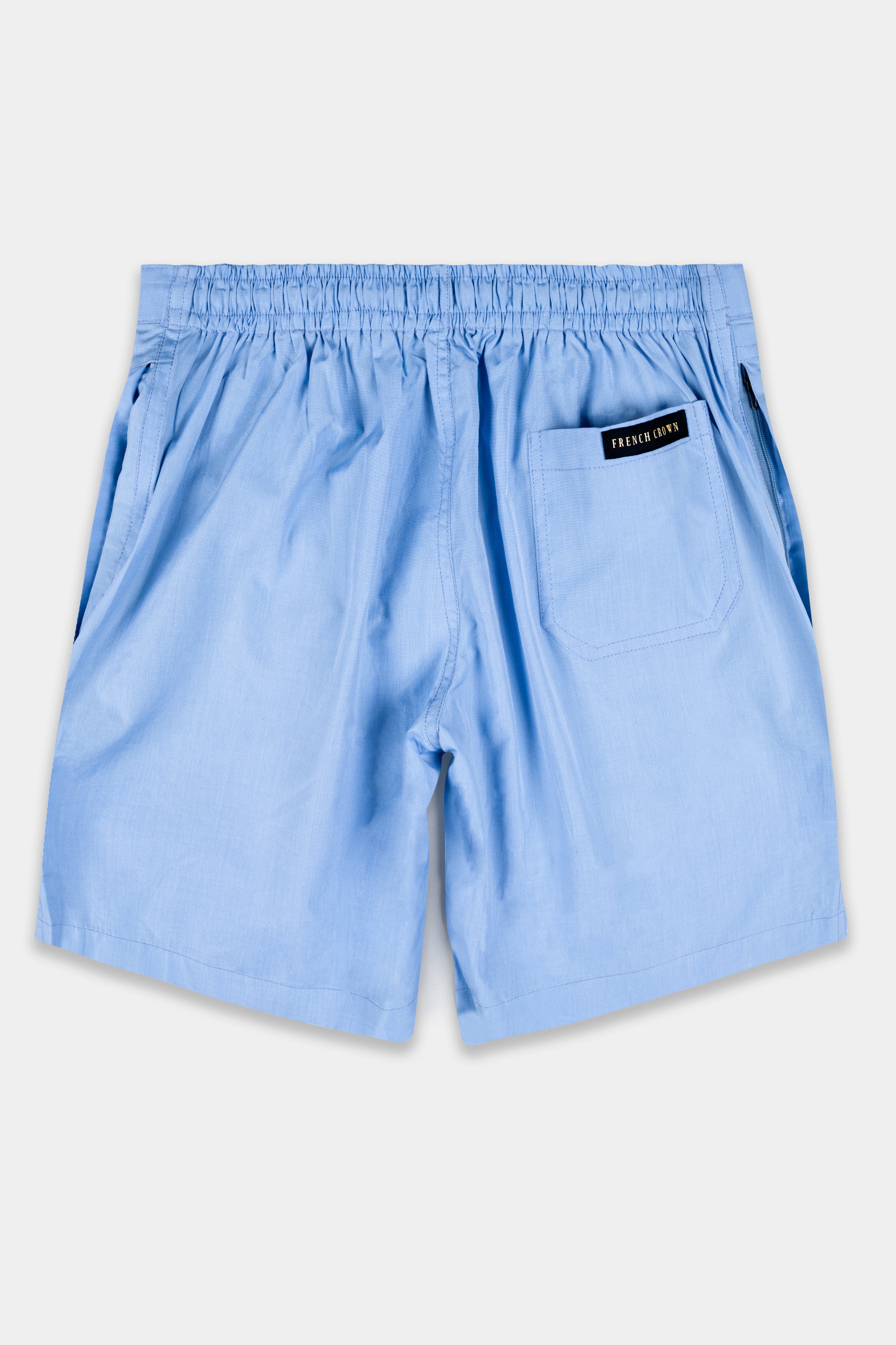 Glacier Blue Chambray Shorts SR372-28, SR372-30, SR372-32, SR372-34, SR372-36, SR372-38, SR372-40, SR372-42, SR372-44