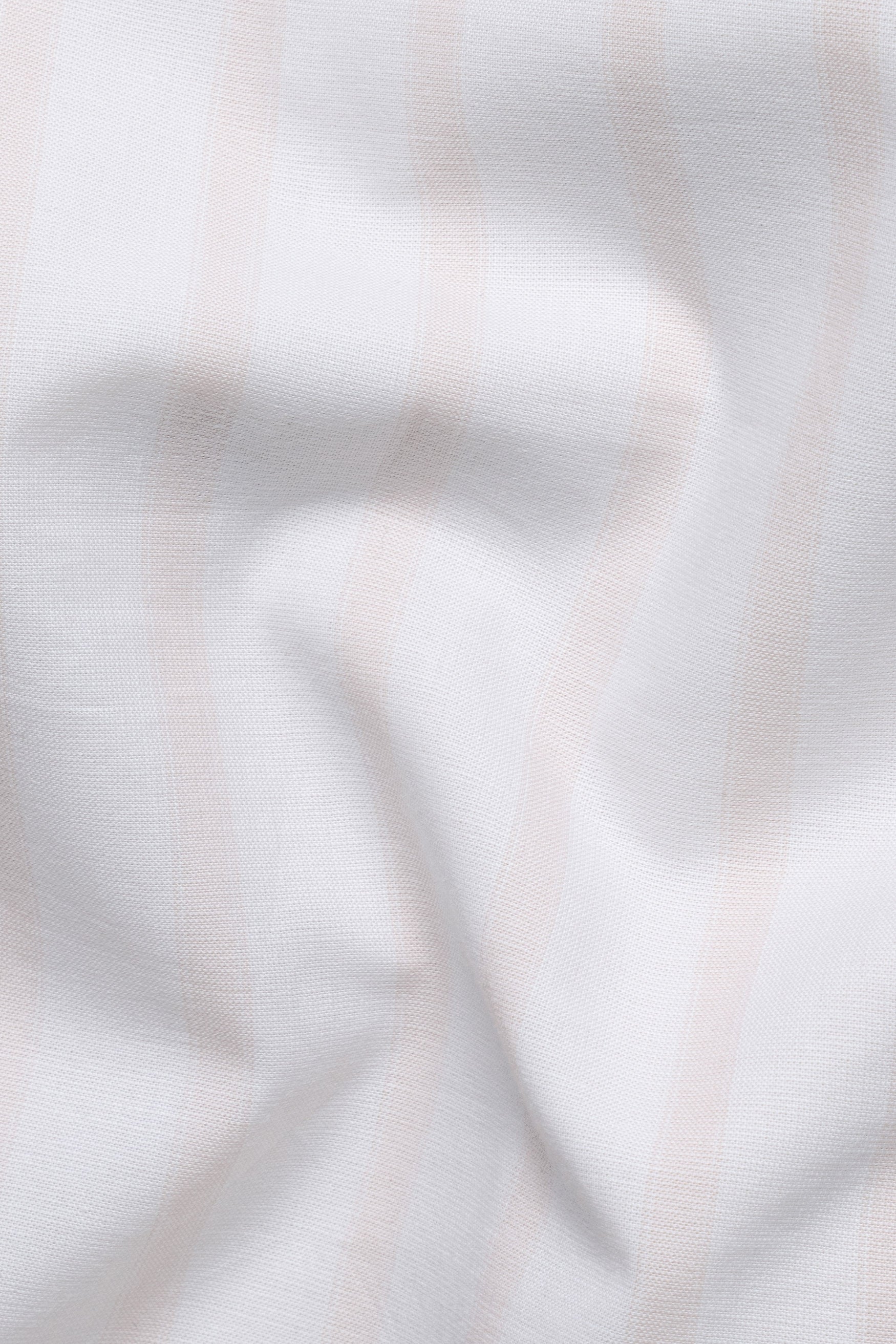 Bright White and Swirl Pink Striped Premium Cotton Shorts SR400-28, SR400-30, SR400-32, SR400-34, SR400-36, SR400-38, SR400-40, SR400-42, SR400-44