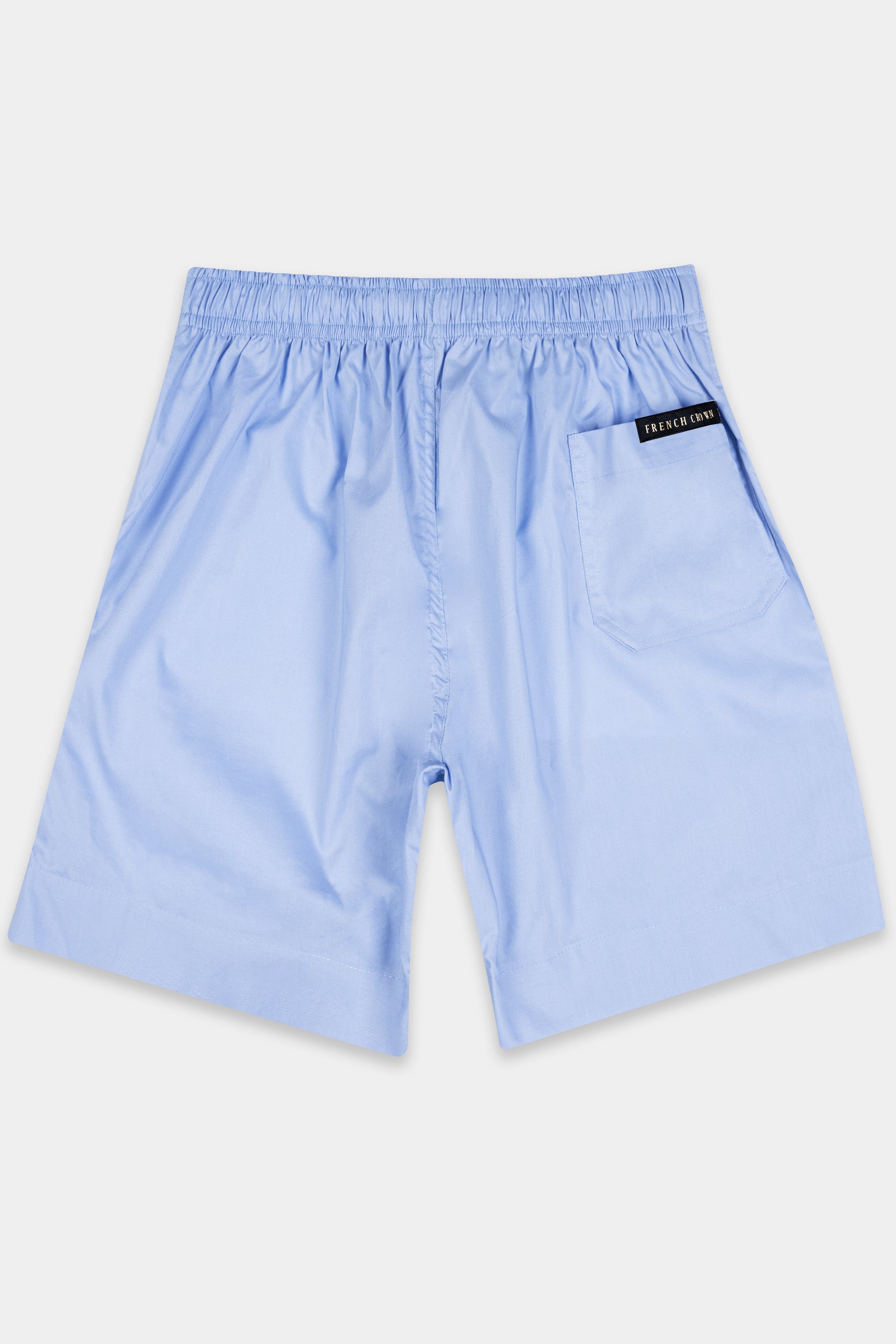 Casper Blue Premium Cotton Shorts