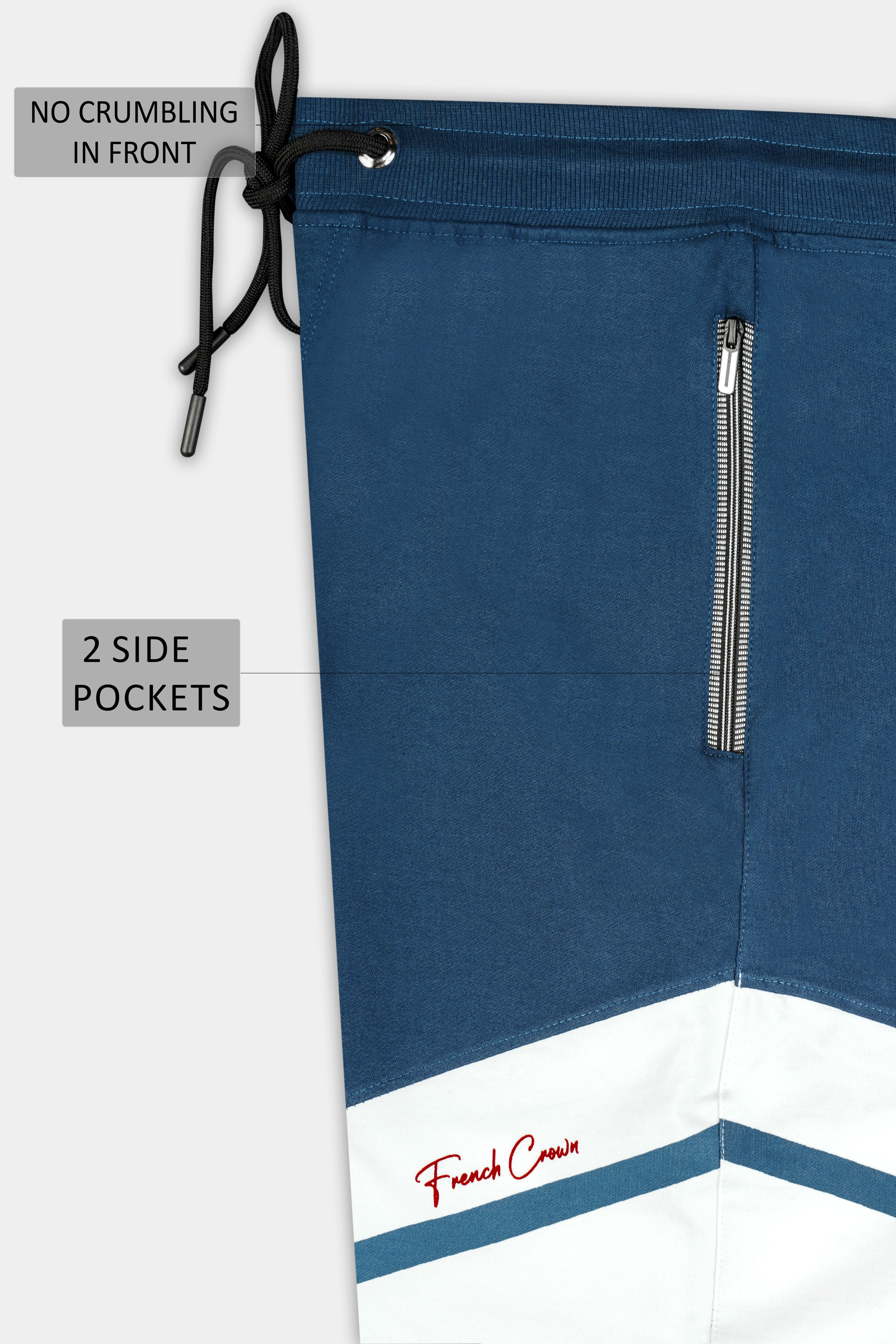 Bayoux Blue Super oft Premium Cotton Short