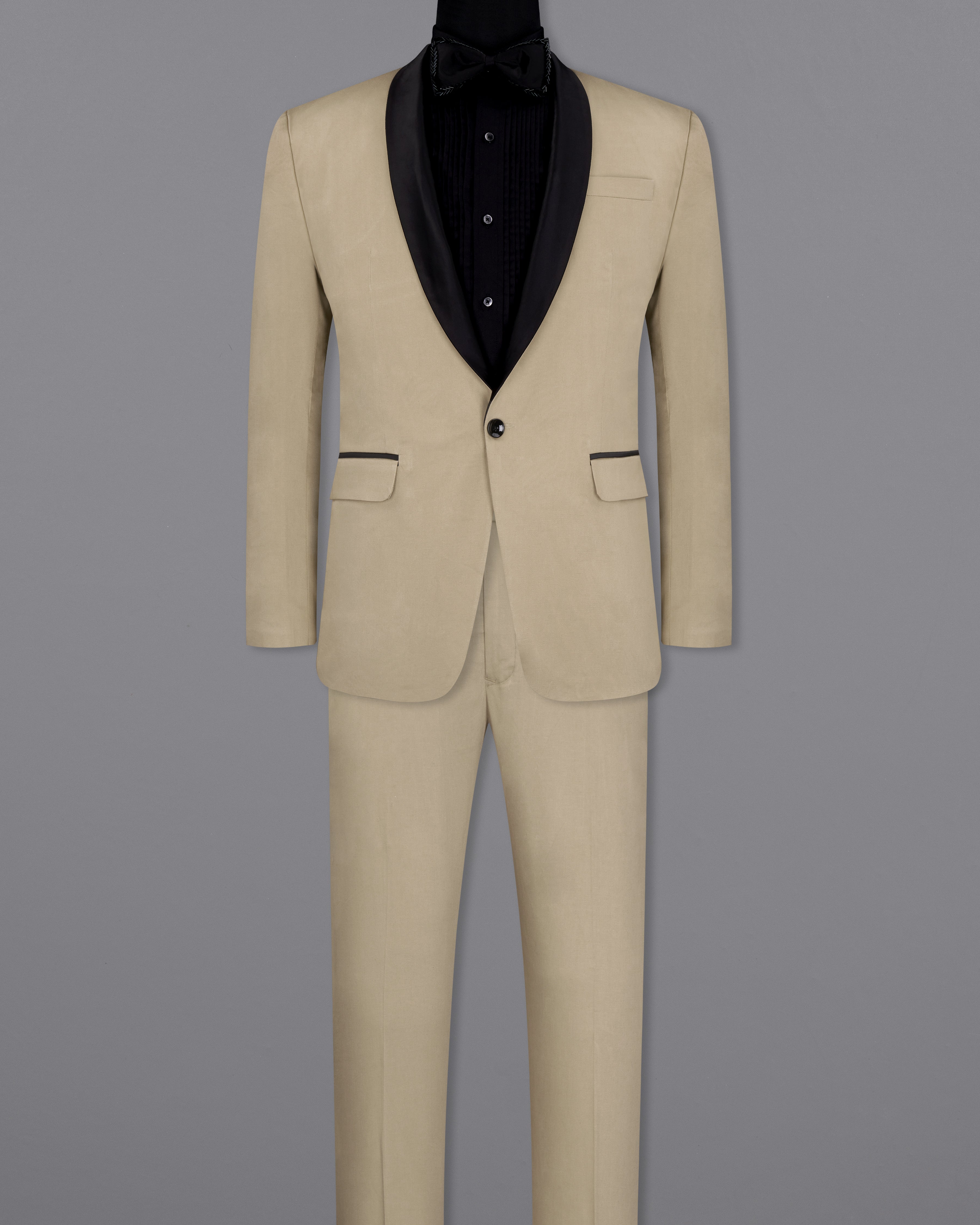 Quicksand Brown Stretchable Tuxedo Premium Cotton Traveler Suit ST2656-BKL-36, ST2656-BKL-38, ST2656-BKL-40, ST2656-BKL-42, ST2656-BKL-44, ST2656-BKL-46, ST2656-BKL-48, ST2656-BKL-50, ST2656-BKL-52, ST2656-BKL-54, ST2656-BKL-56, ST2656-BKL-58, ST2656-BKL-60