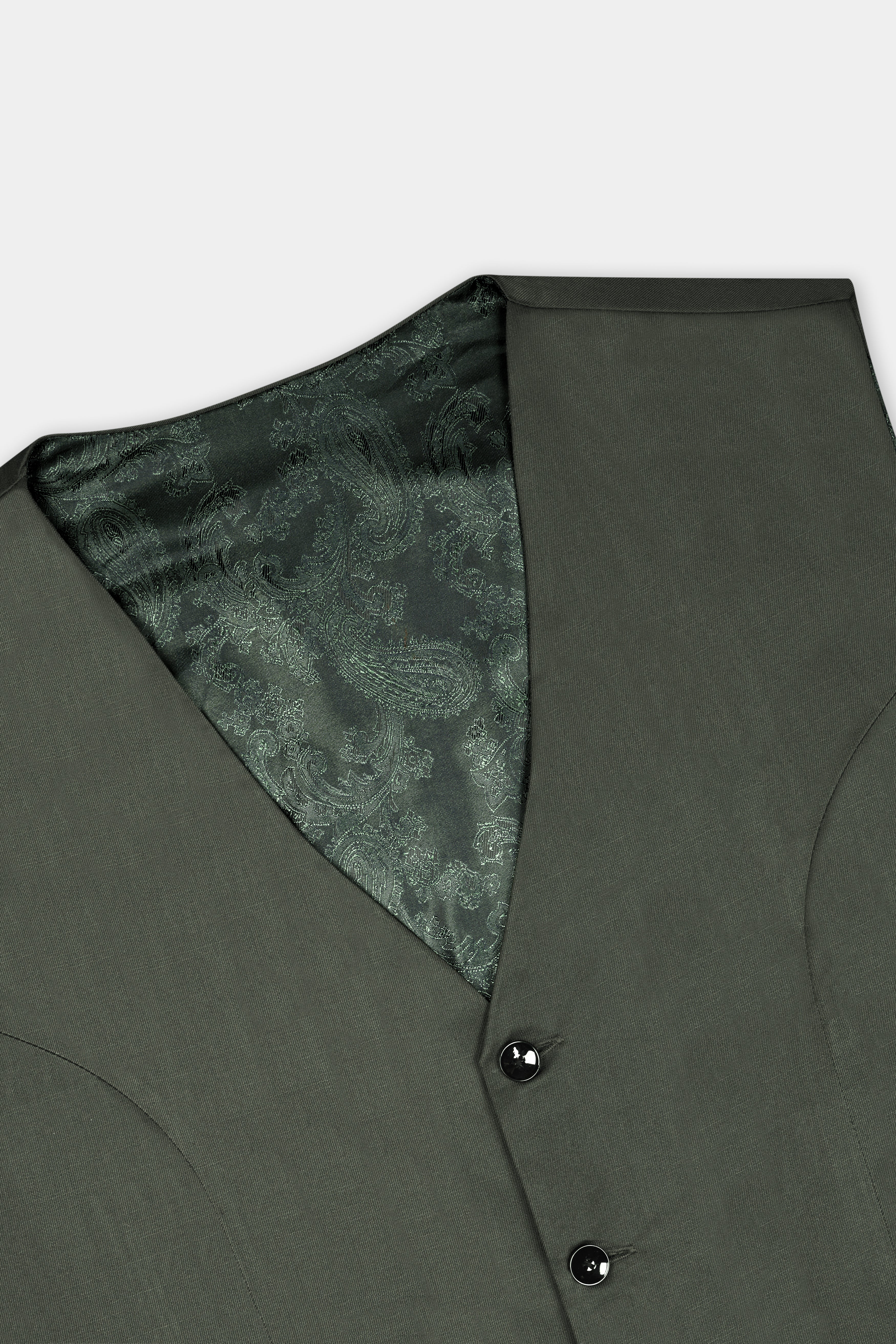 Iridium Green Single-Breasted Suit