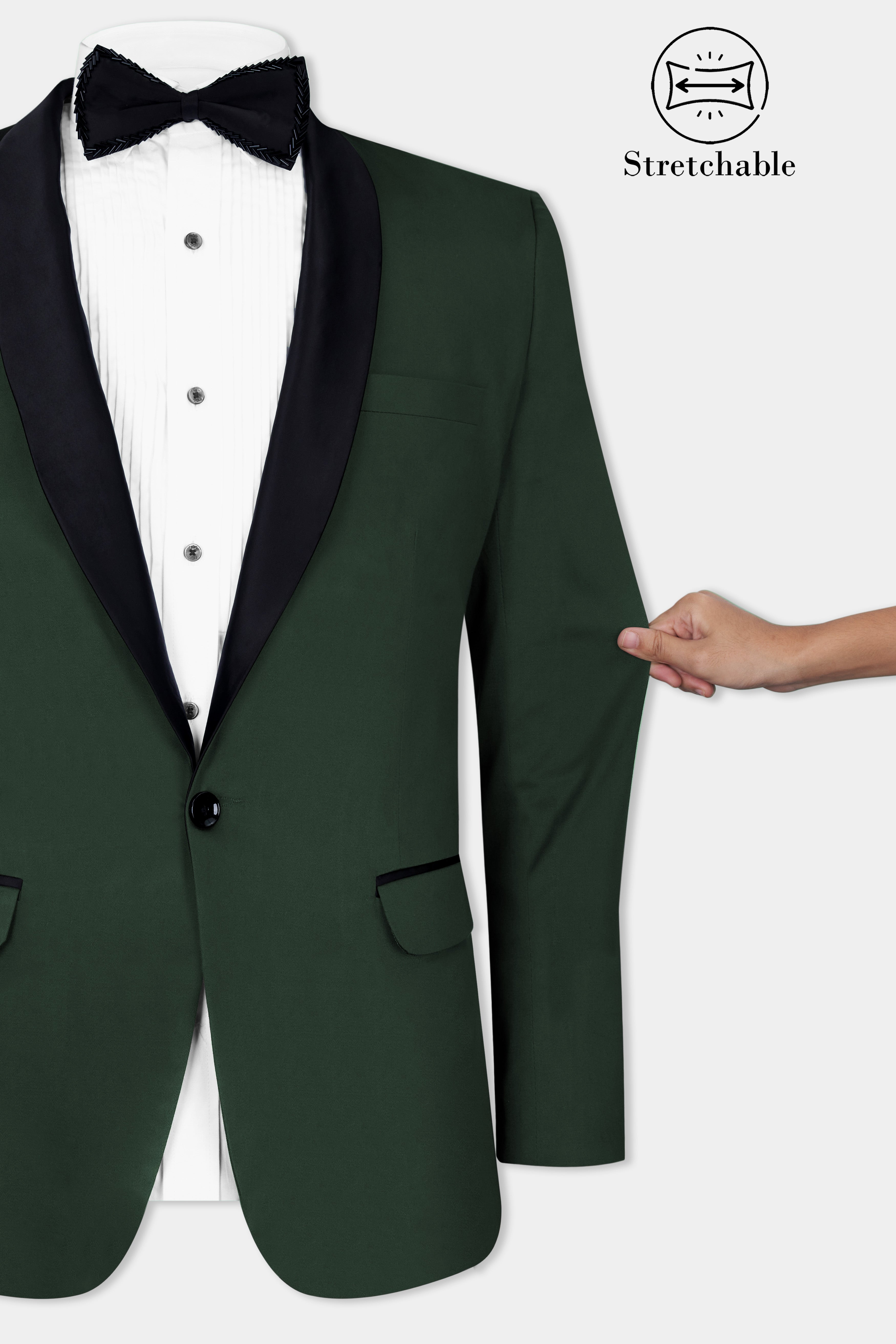 Heavy Metal Green Premium Cotton Tuxedo Stretchable traveler Suit ST2775-BKL-36, ST2775-BKL-38, ST2775-BKL-40, ST2775-BKL-42, ST2775-BKL-44, ST2775-BKL-46, ST2775-BKL-48, ST2775-BKL-50, ST2775-BKL-52, ST2775-BKL-54, ST2775-BKL-56, ST2775-BKL-58, ST2775-BKL-60