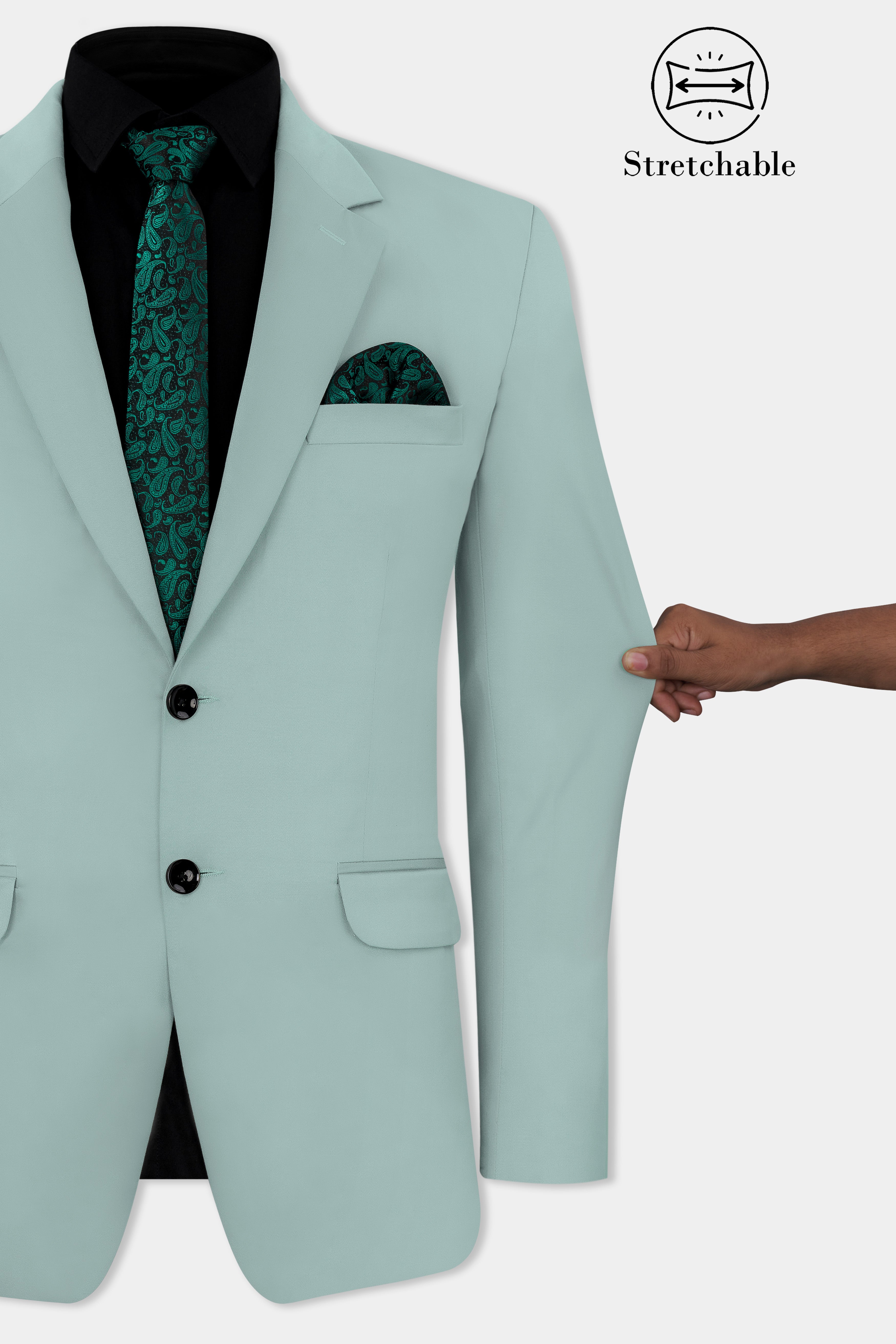 Edward Blue Premium Cotton Stretchable traveler Suit ST2789-SB-36, ST2789-SB-38, ST2789-SB-40, ST2789-SB-42, ST2789-SB-44, ST2789-SB-46, ST2789-SB-48, ST2789-SB-50, ST2789-SB-52, ST2789-SB-54, ST2789-SB-56, ST2789-SB-58, ST2789-SB-60