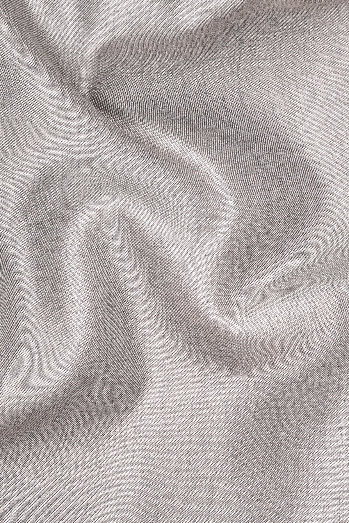 Martini Cream Textured Wool Rich Double Breasted Suit