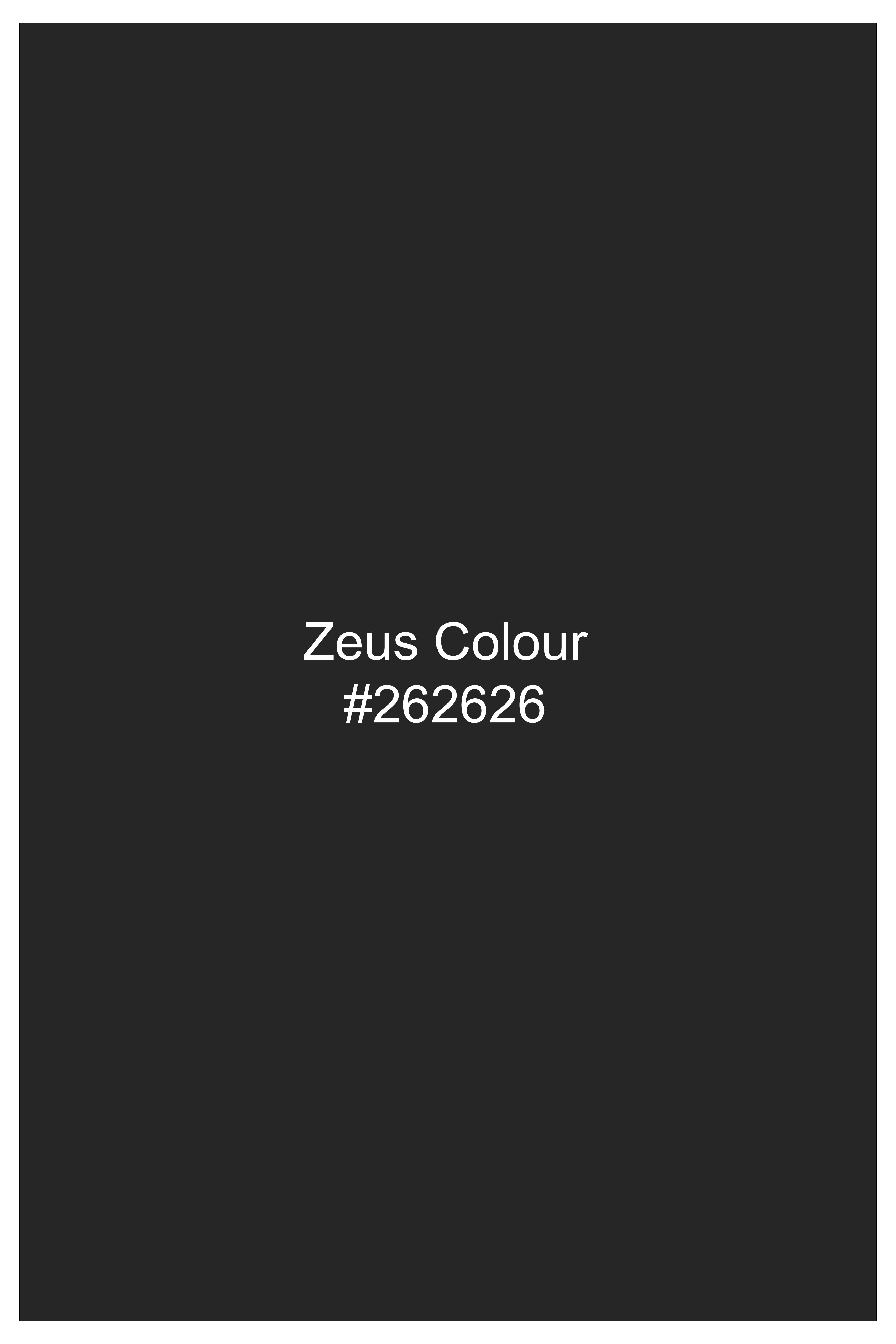 Zeus Dark Brown Plaid Tweed Suit