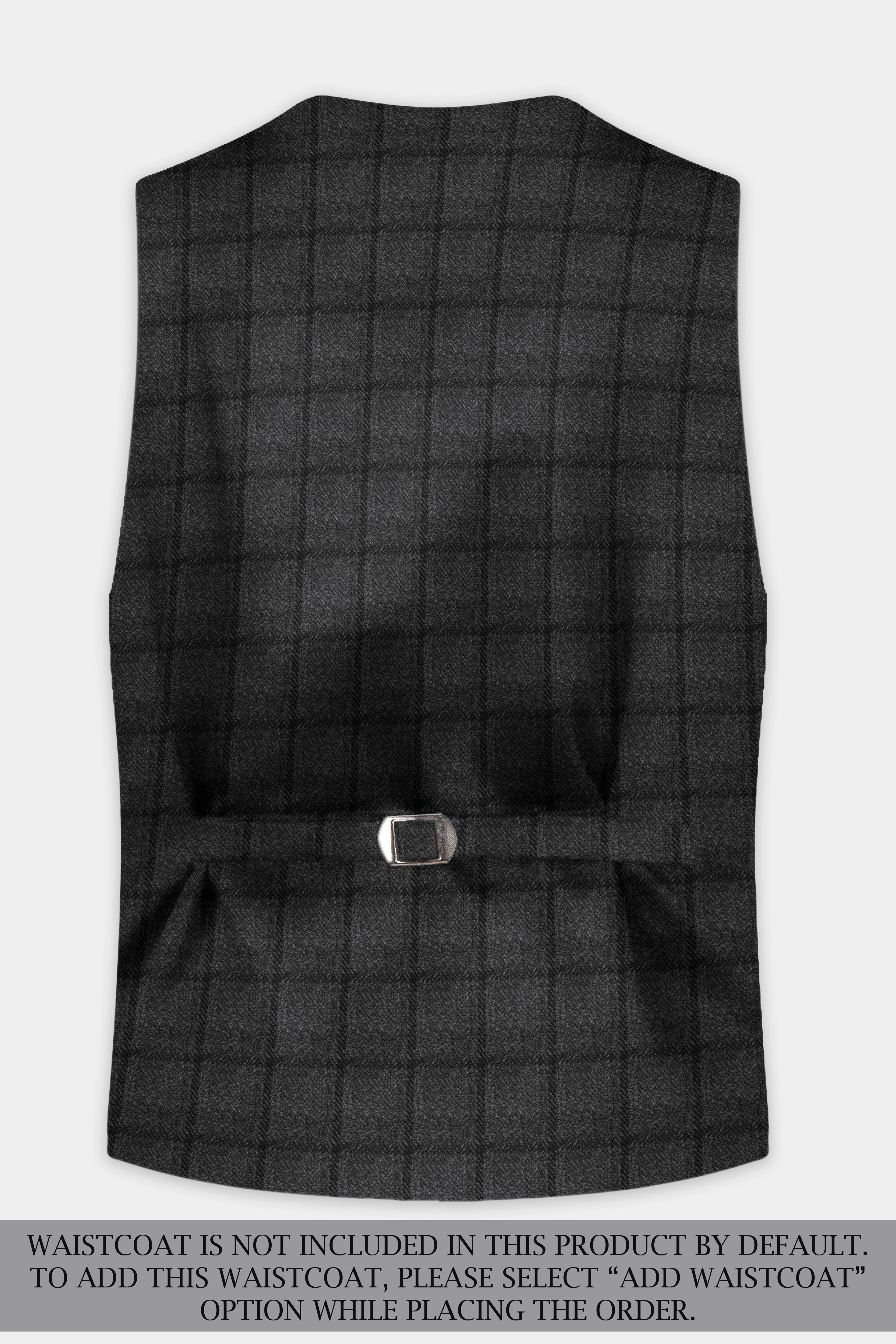 Zeus Gray Plaid Tweed Suit