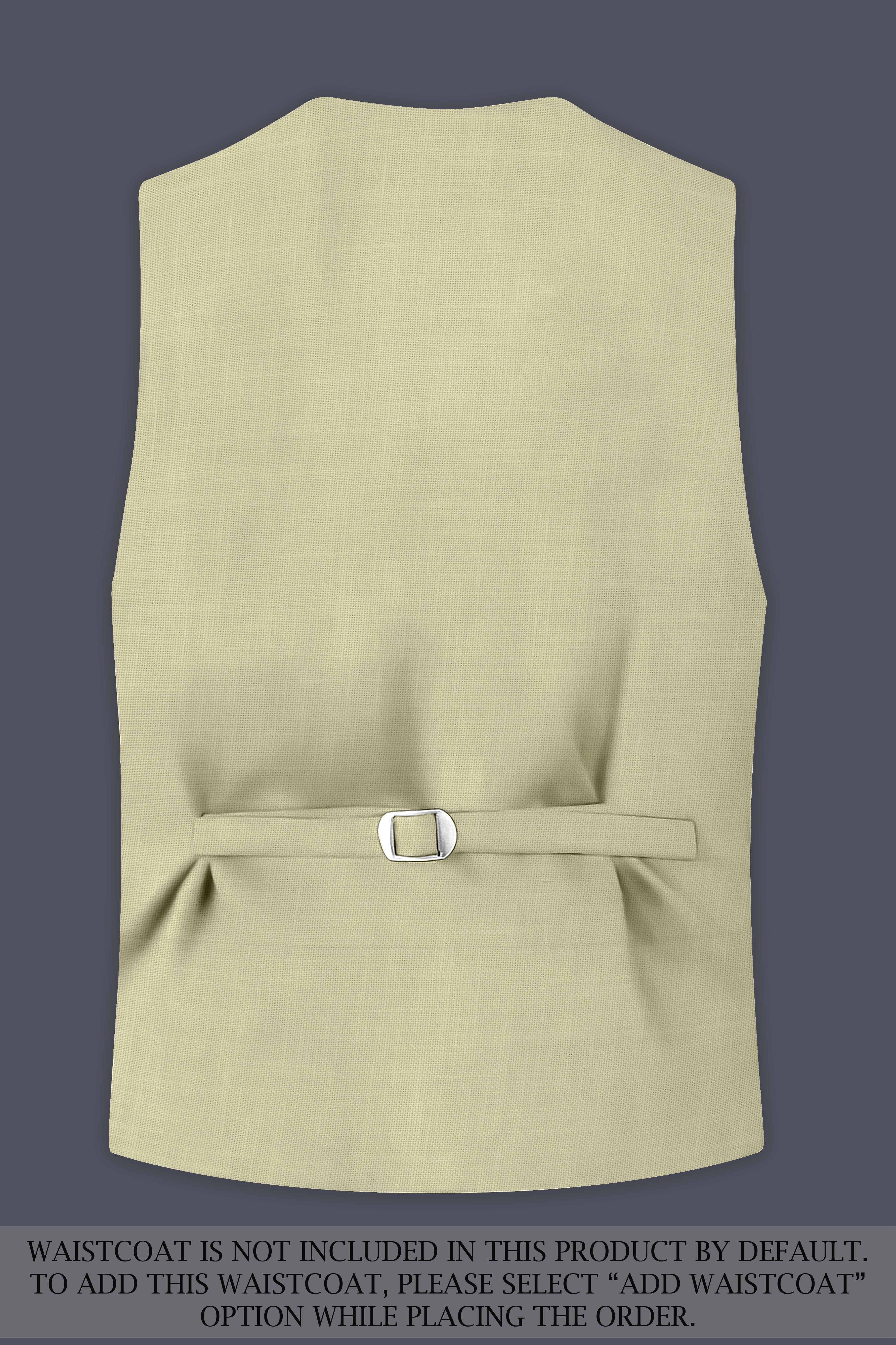 Soft Amber Double Breasted Premium Cotton Suit