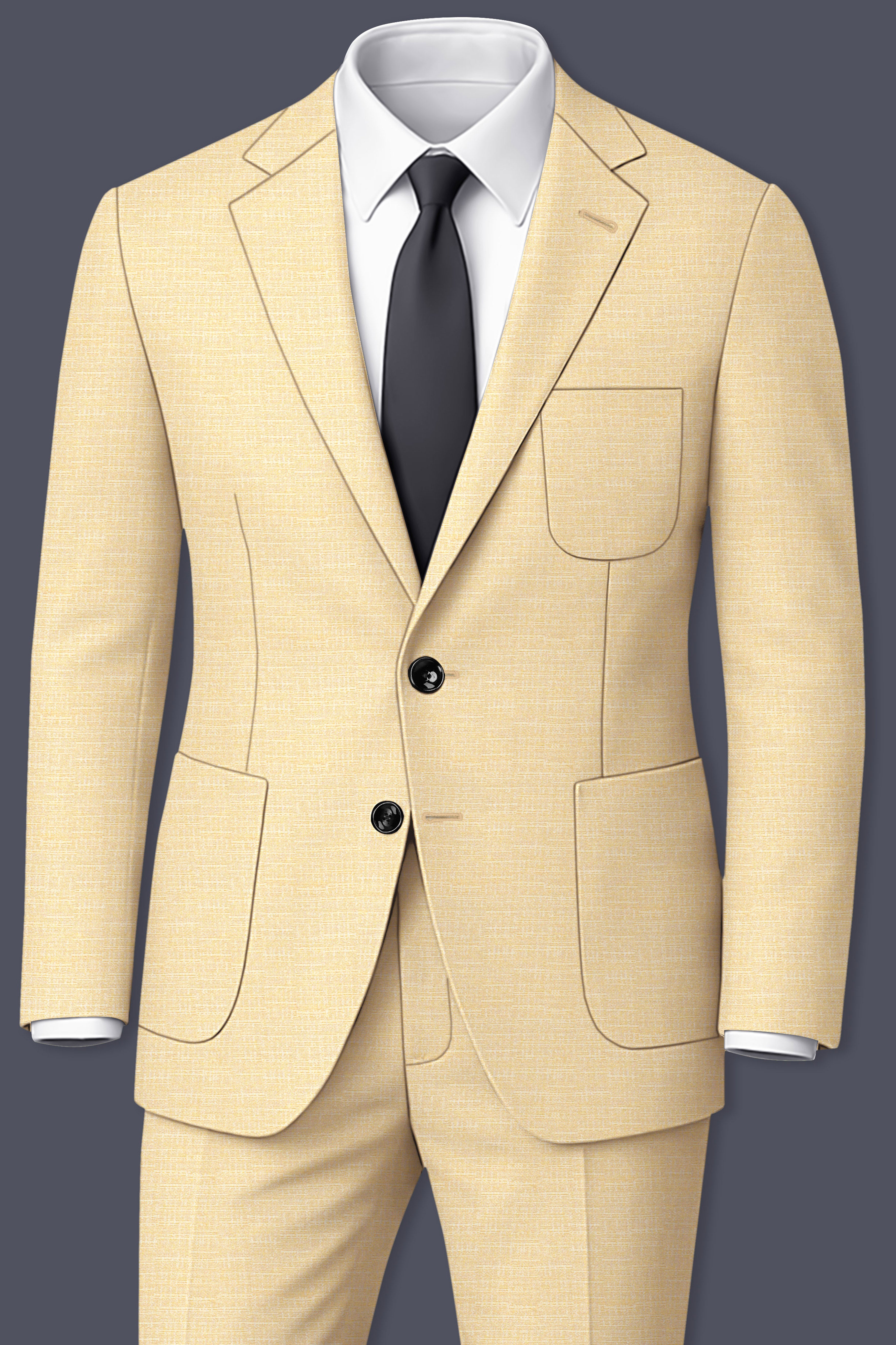 Peach Puff Designer Suit