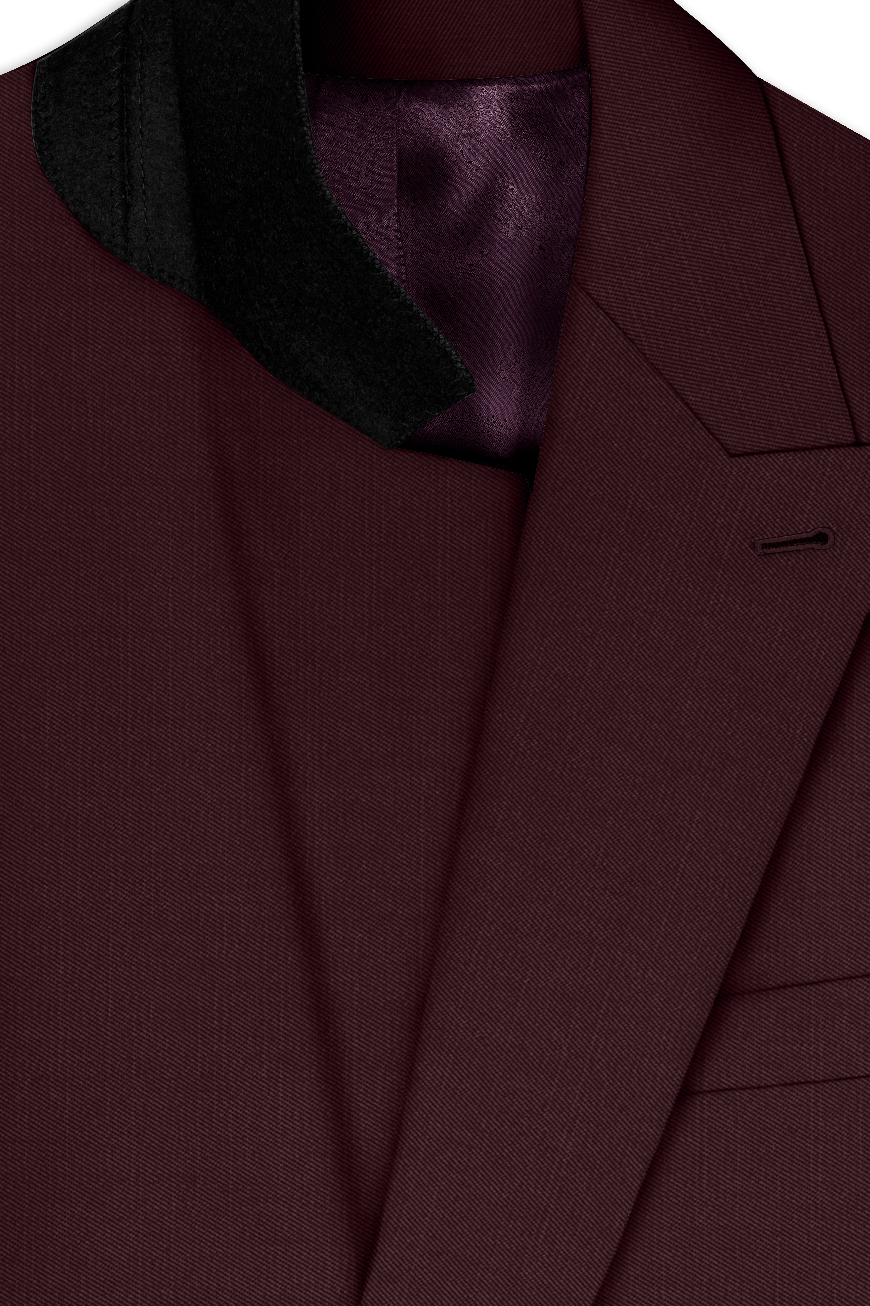 Matterhorn Maroon Double Breasted Suit