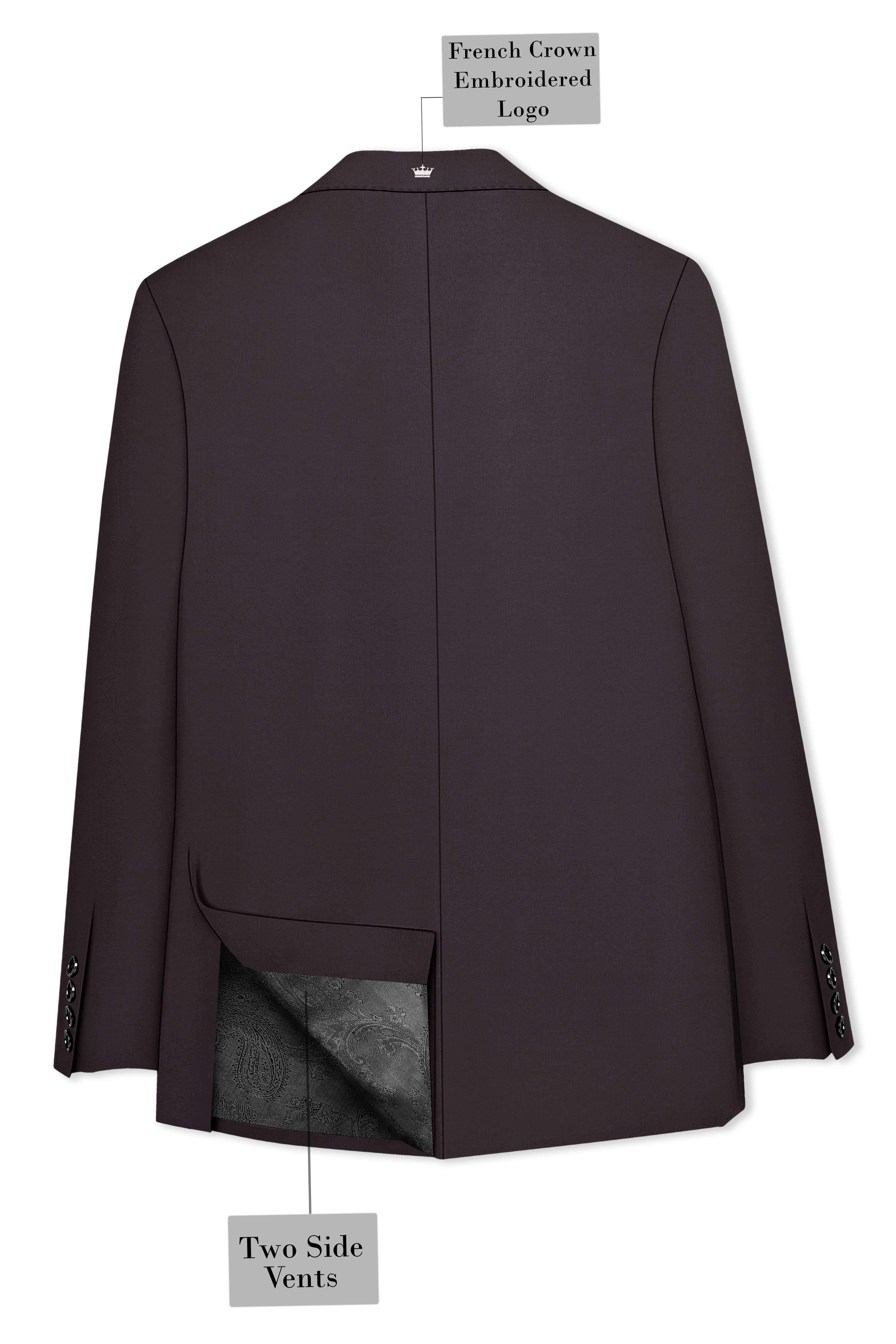 Thunder Steel Gray Single Breasted Suit