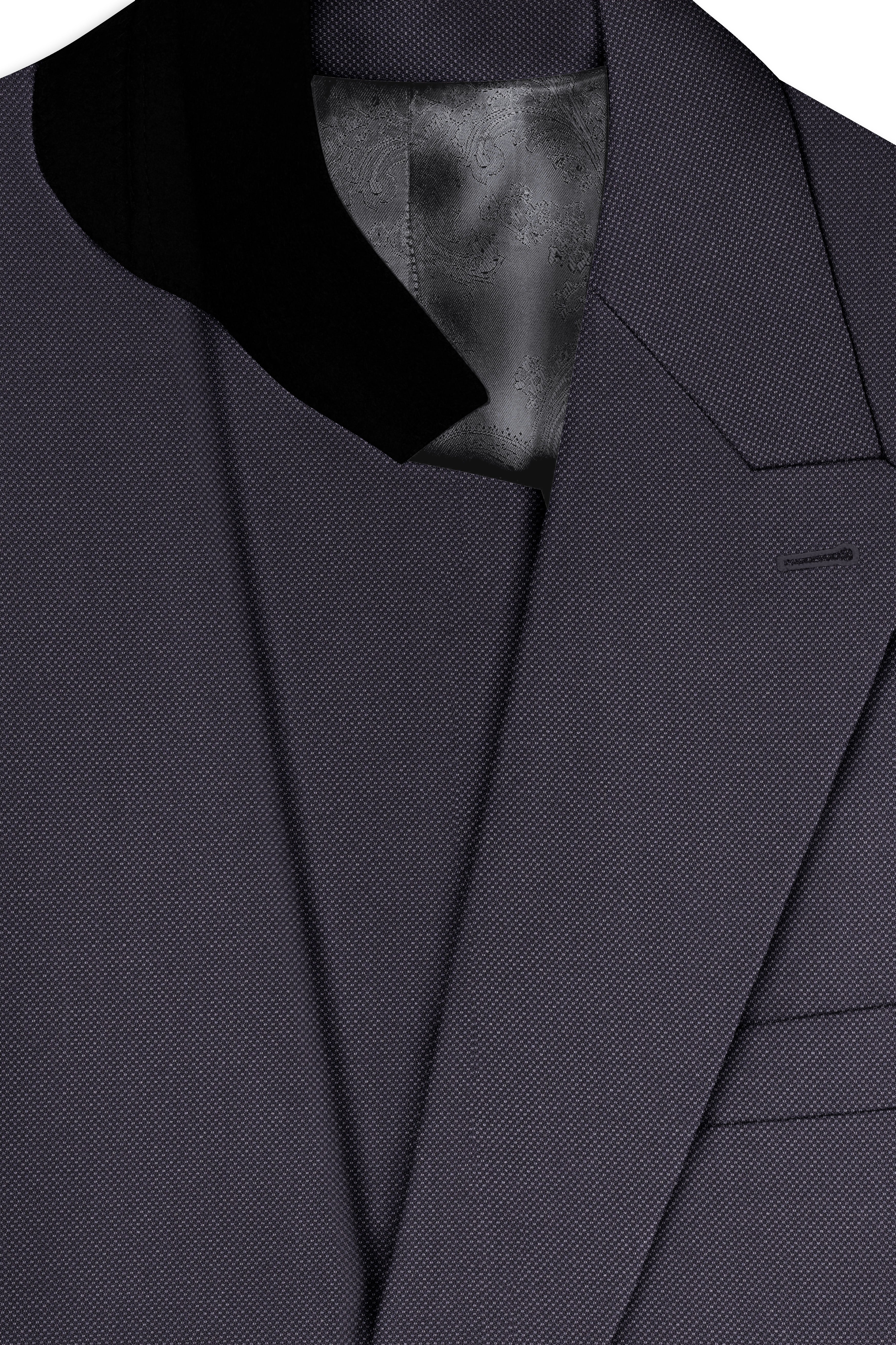 Fuscous Grey Double Breasted Suit