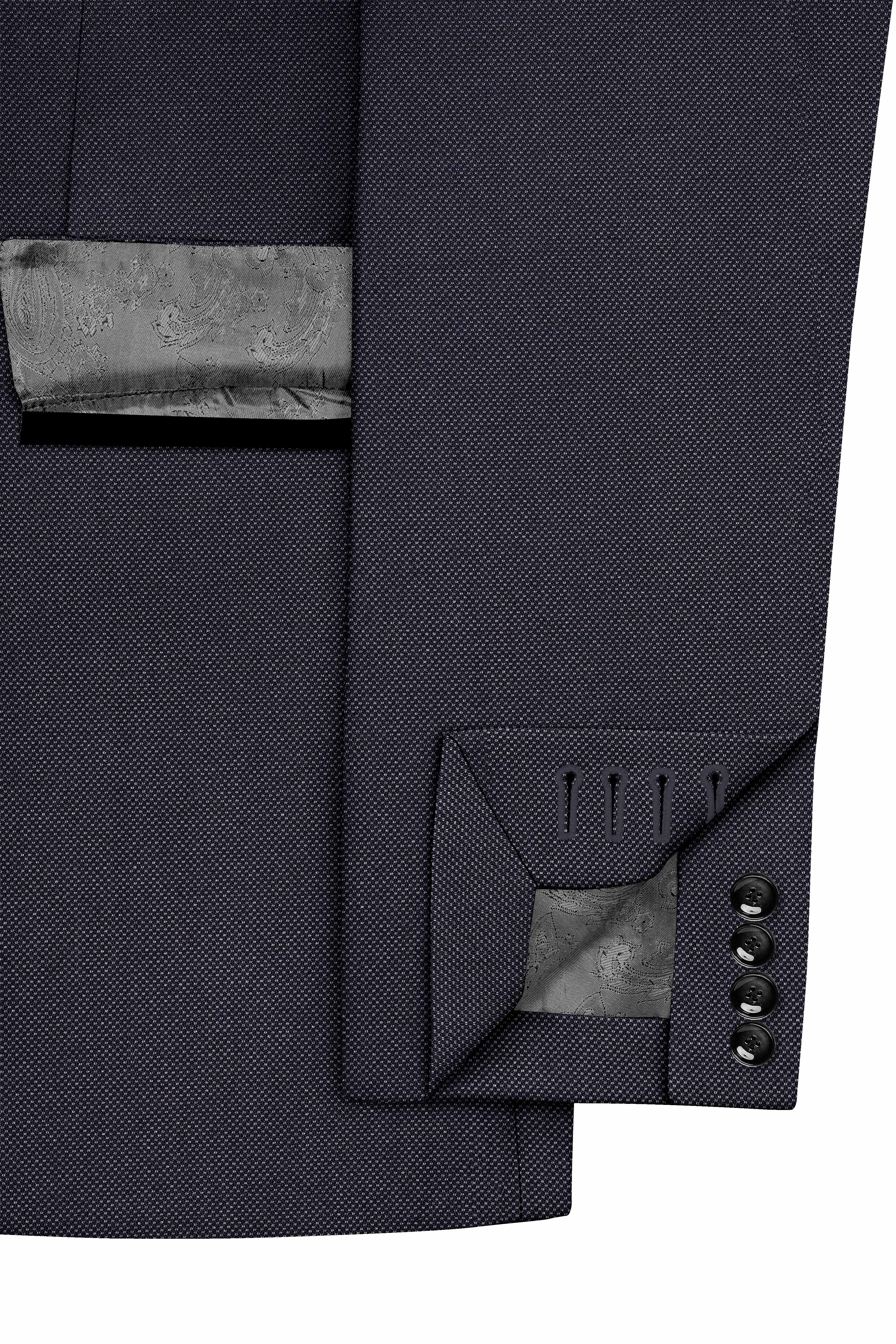 Fuscous Grey Tuxedo Suit