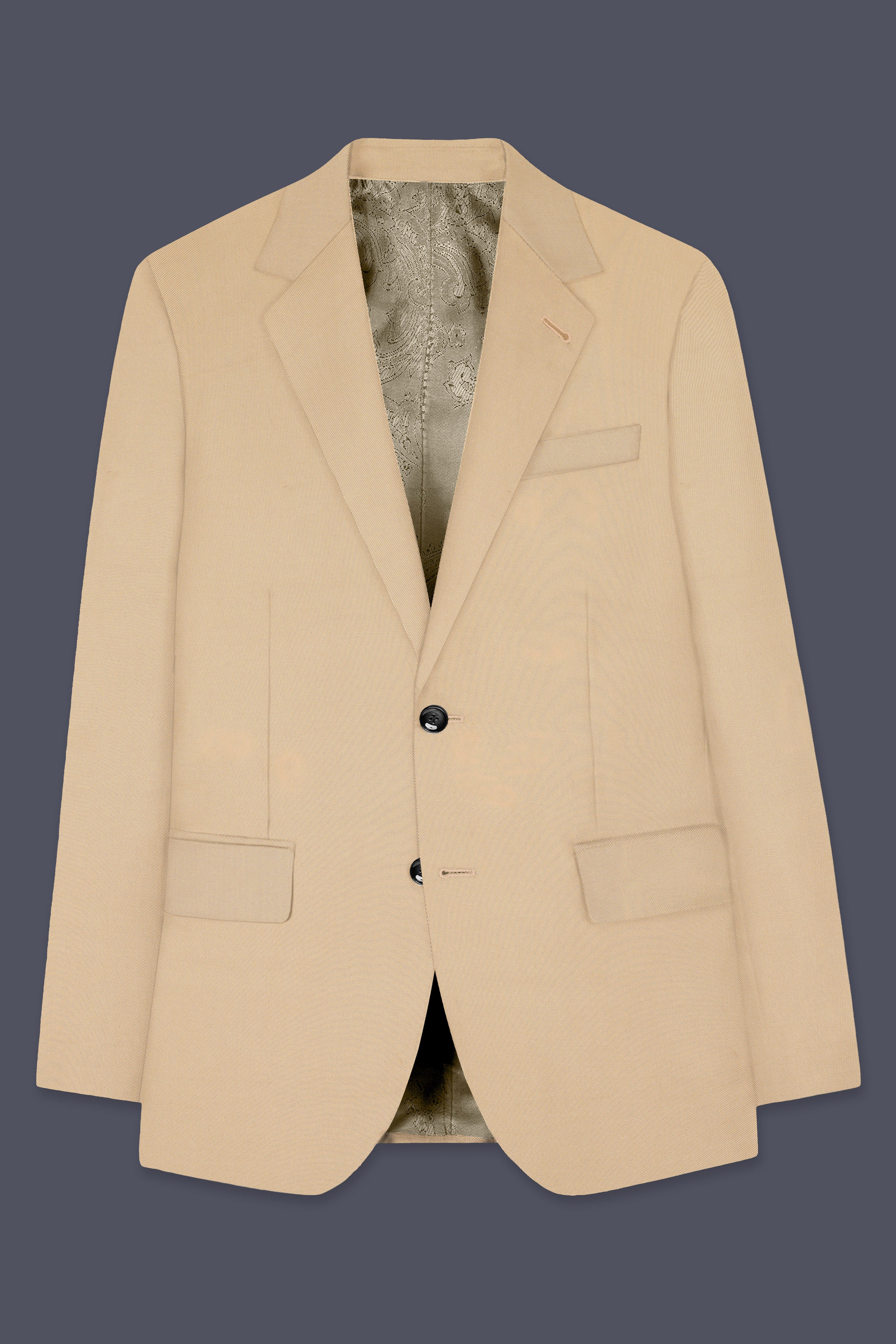 Sandrift Brown Premium Cotton Suit