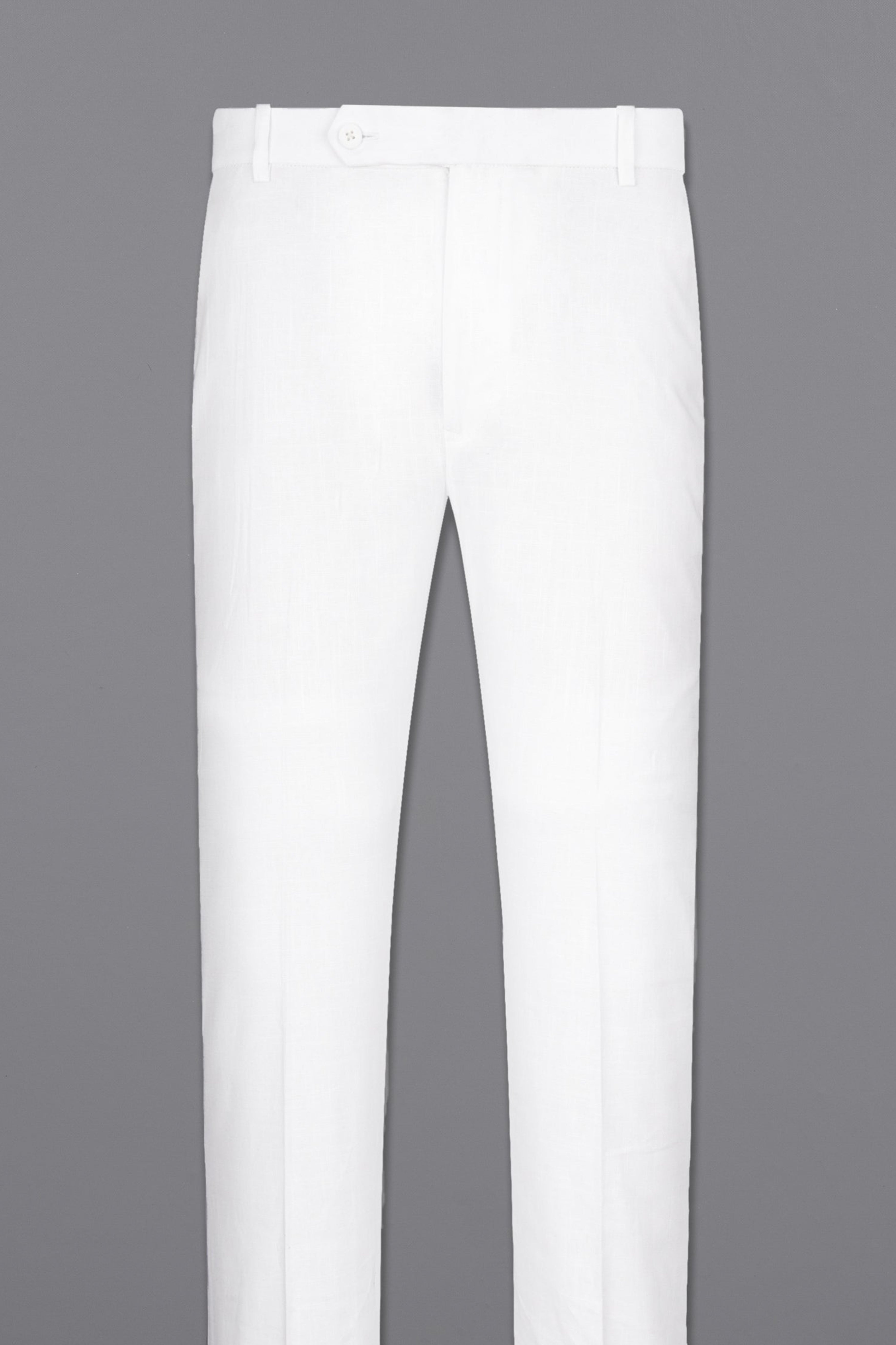 Bright White Single Breasted Premium Velvet Designer Suit
