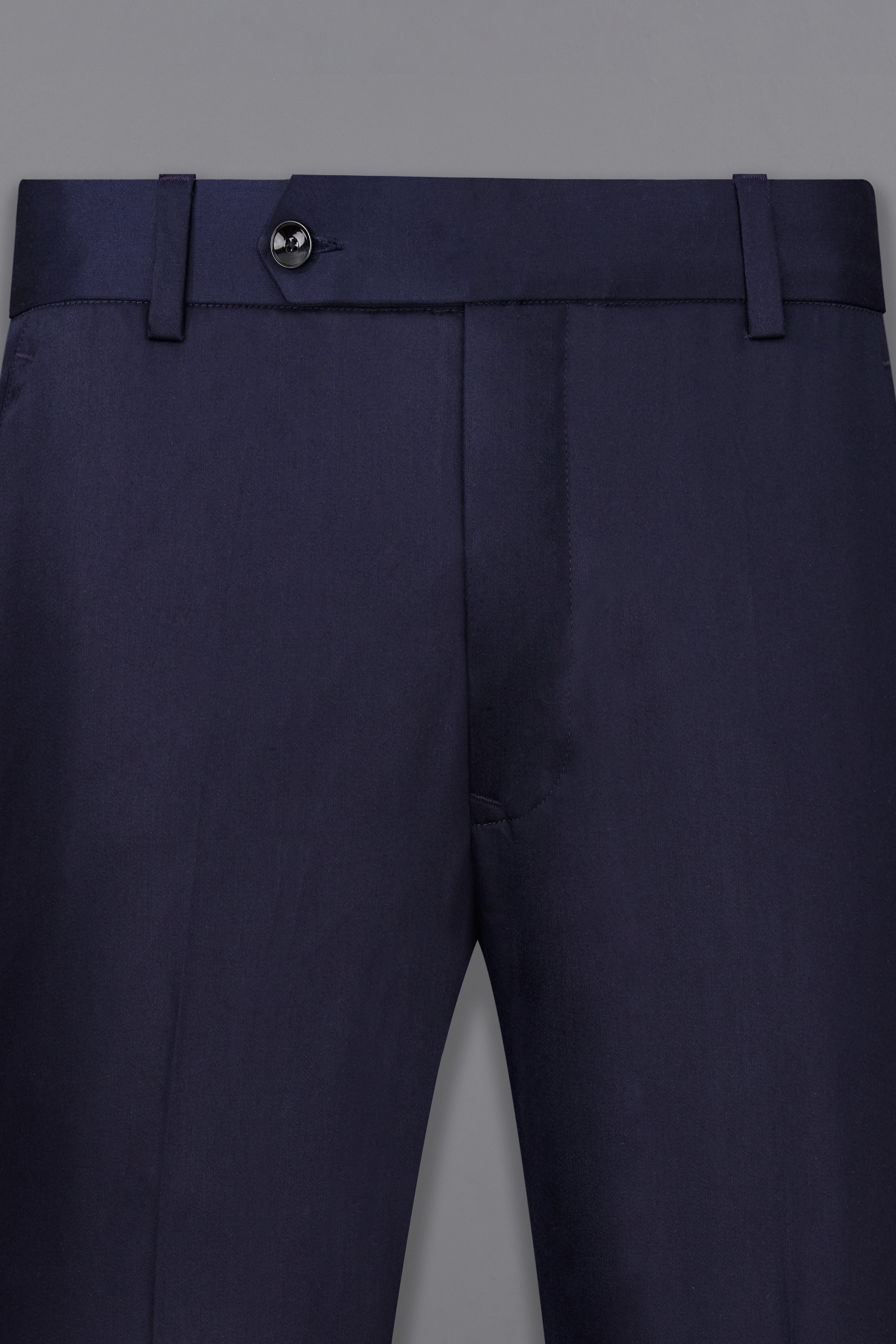 Blue Subtle Sheen Bandhgala Suit