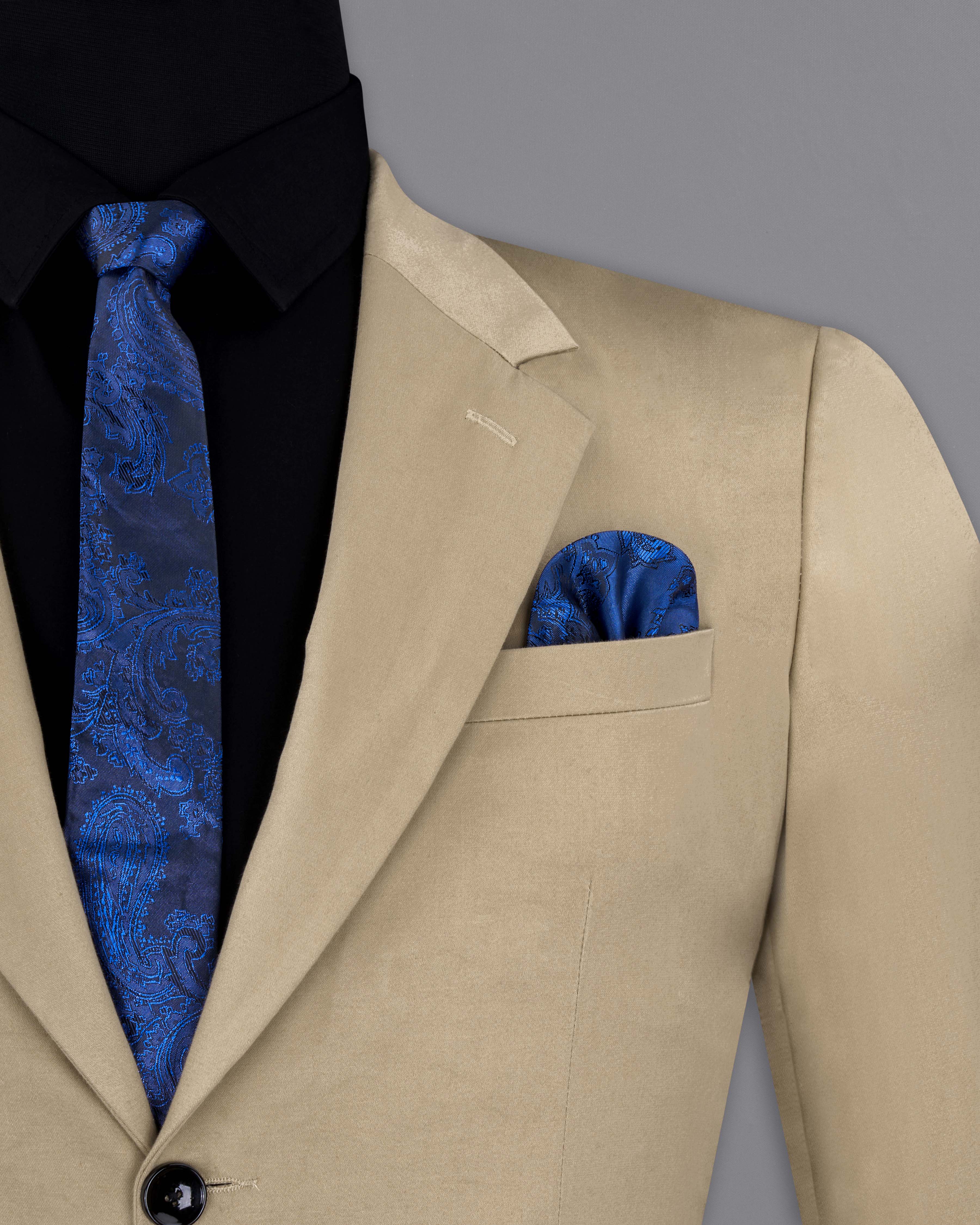 Quicksand Brown Stretchable Premium Cotton Traveler Suit ST2652-SB-36, ST2652-SB-38, ST2652-SB-40, ST2652-SB-42, ST2652-SB-44, ST2652-SB-46, ST2652-SB-48, ST2652-SB-50, ST2652-SB-52, ST2652-SB-54, ST2652-SB-56, ST2652-SB-58, ST2652-SB-60