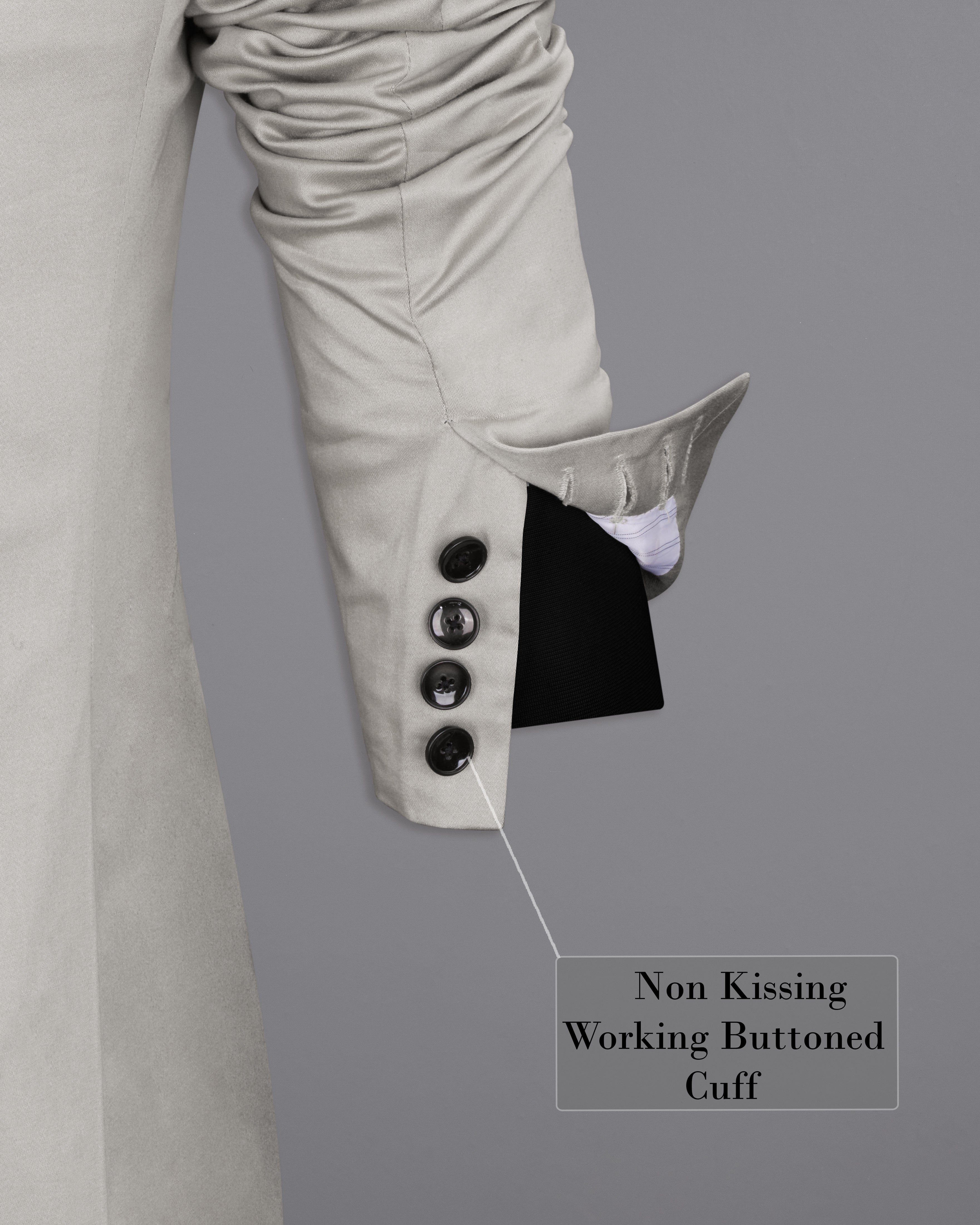 Martini Gray Tuxedo Premium Cotton Stretchable Suit ST2671-BKL, ST2671-BKL-36, ST2671-BKL-38, ST2671-BKL-40, ST2671-BKL-42, ST2671-BKL-44, ST2671-BKL-46, ST2671-BKL-48, ST2671-BKL-50, ST2671-BKL-52, ST2671-BKL-54, ST2671-BKL-56, ST2671-BKL-58, ST2671-BKL-60