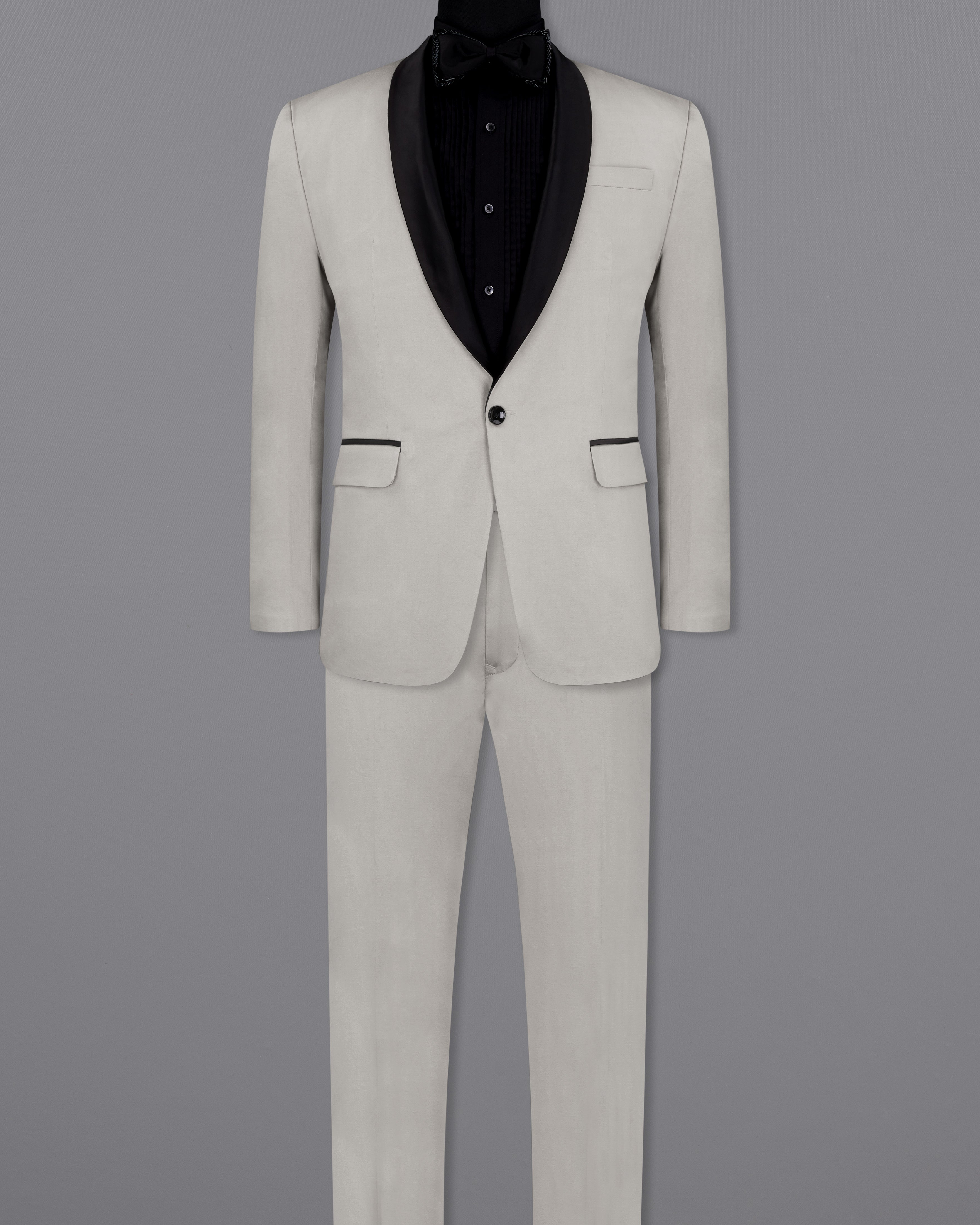 Martini Gray Tuxedo Premium Cotton Stretchable Suit ST2671-BKL, ST2671-BKL-36, ST2671-BKL-38, ST2671-BKL-40, ST2671-BKL-42, ST2671-BKL-44, ST2671-BKL-46, ST2671-BKL-48, ST2671-BKL-50, ST2671-BKL-52, ST2671-BKL-54, ST2671-BKL-56, ST2671-BKL-58, ST2671-BKL-60