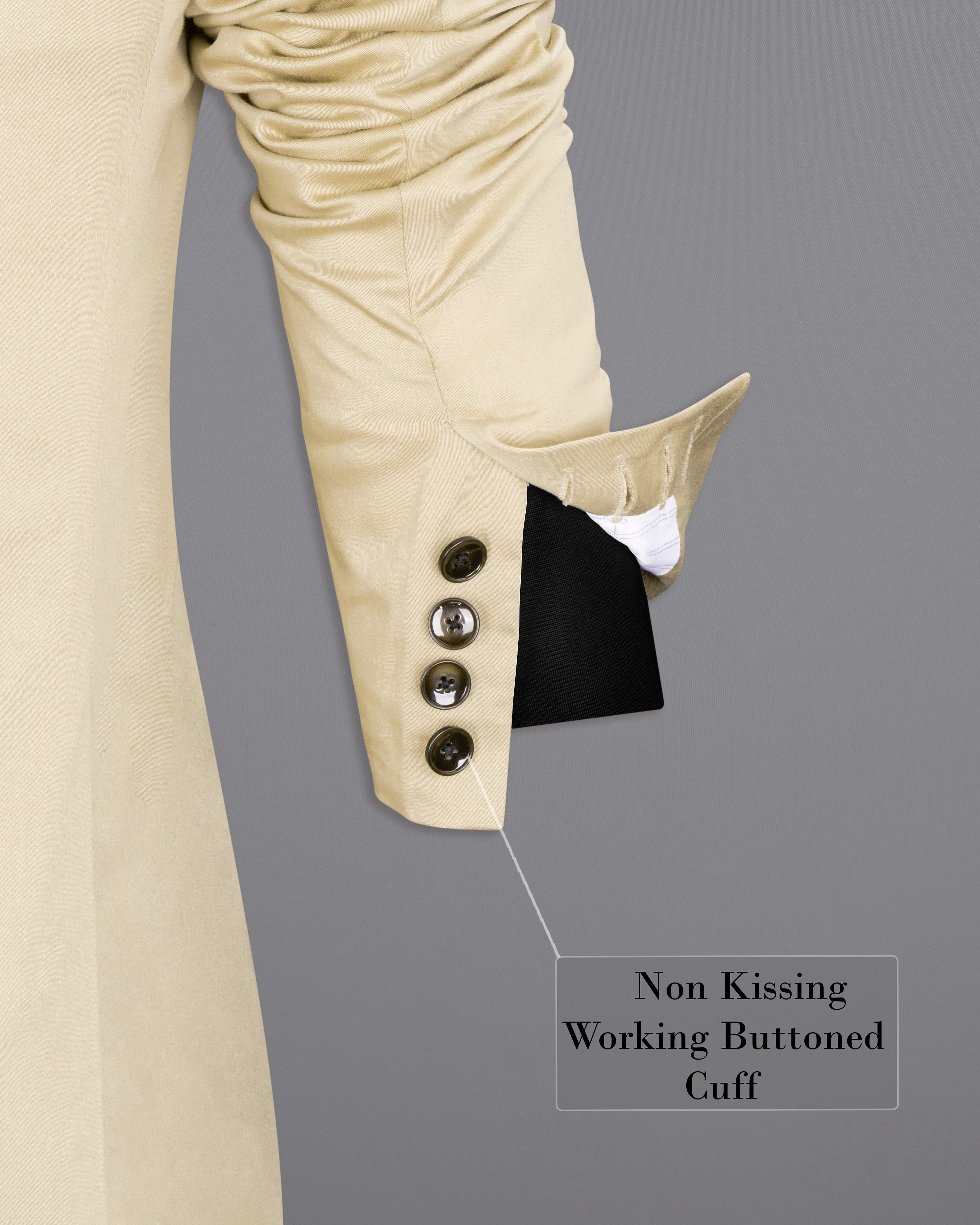 Moon Mist Beige Stretchable Premium Cotton Traveler Suit ST2672-SB-36, ST2672-SB-38, ST2672-SB-40, ST2672-SB-42, ST2672-SB-44, ST2672-SB-46, ST2672-SB-48, ST2672-SB-50, ST2672-SB-52, ST2672-SB-54, ST2672-SB-56, ST2672-SB-58, ST2672-SB-60