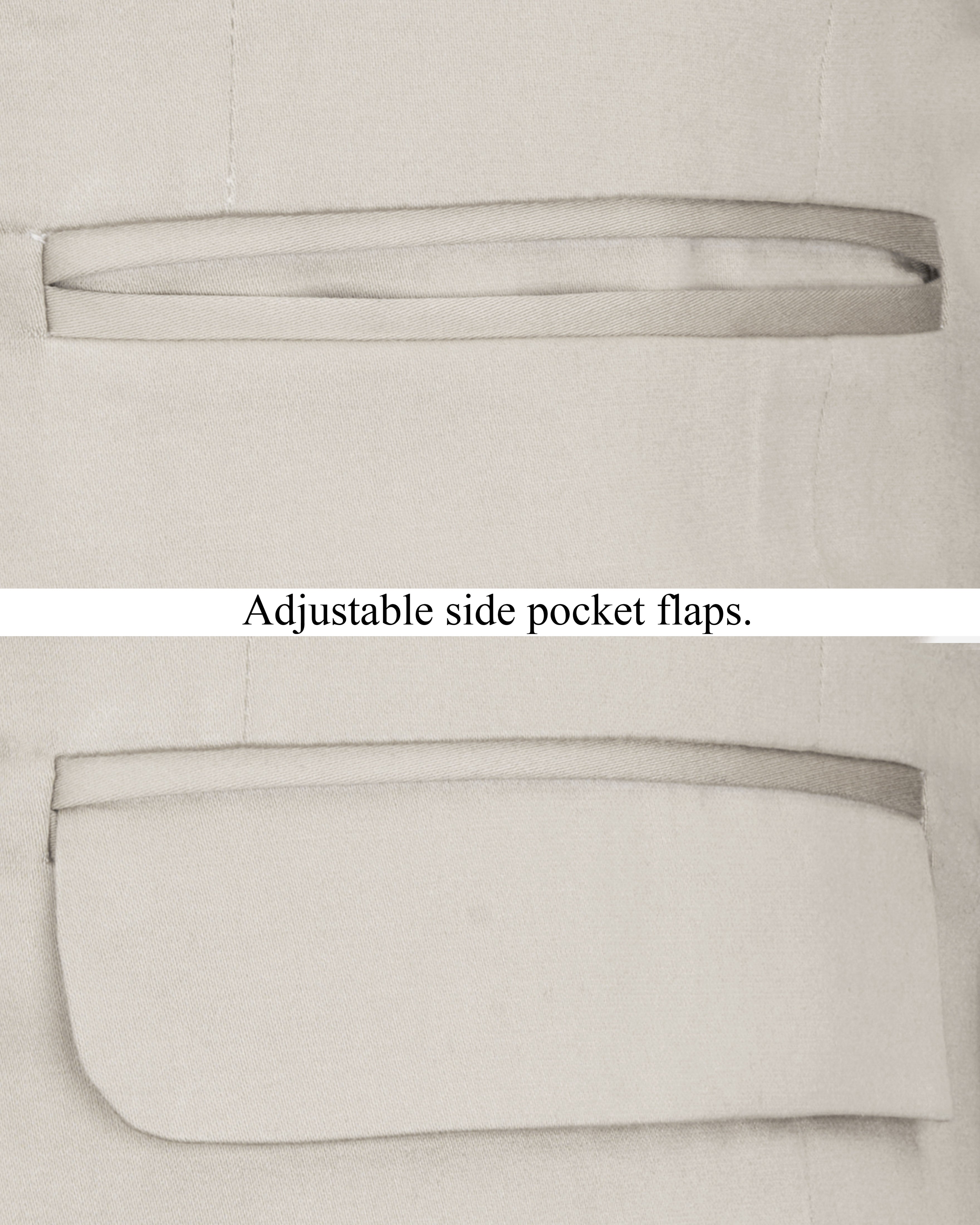 Sisal Light Gray Stretchable Double Breasted Premium Cotton Traveler Suit ST2678-DB-36, ST2678-DB-38, ST2678-DB-40, ST2678-DB-42, ST2678-DB-44, ST2678-DB-46, ST2678-DB-48, ST2678-DB-50, ST2678-DB-52, ST2678-DB-54, ST2678-DB-56, ST2678-DB-58, ST2678-DB-60