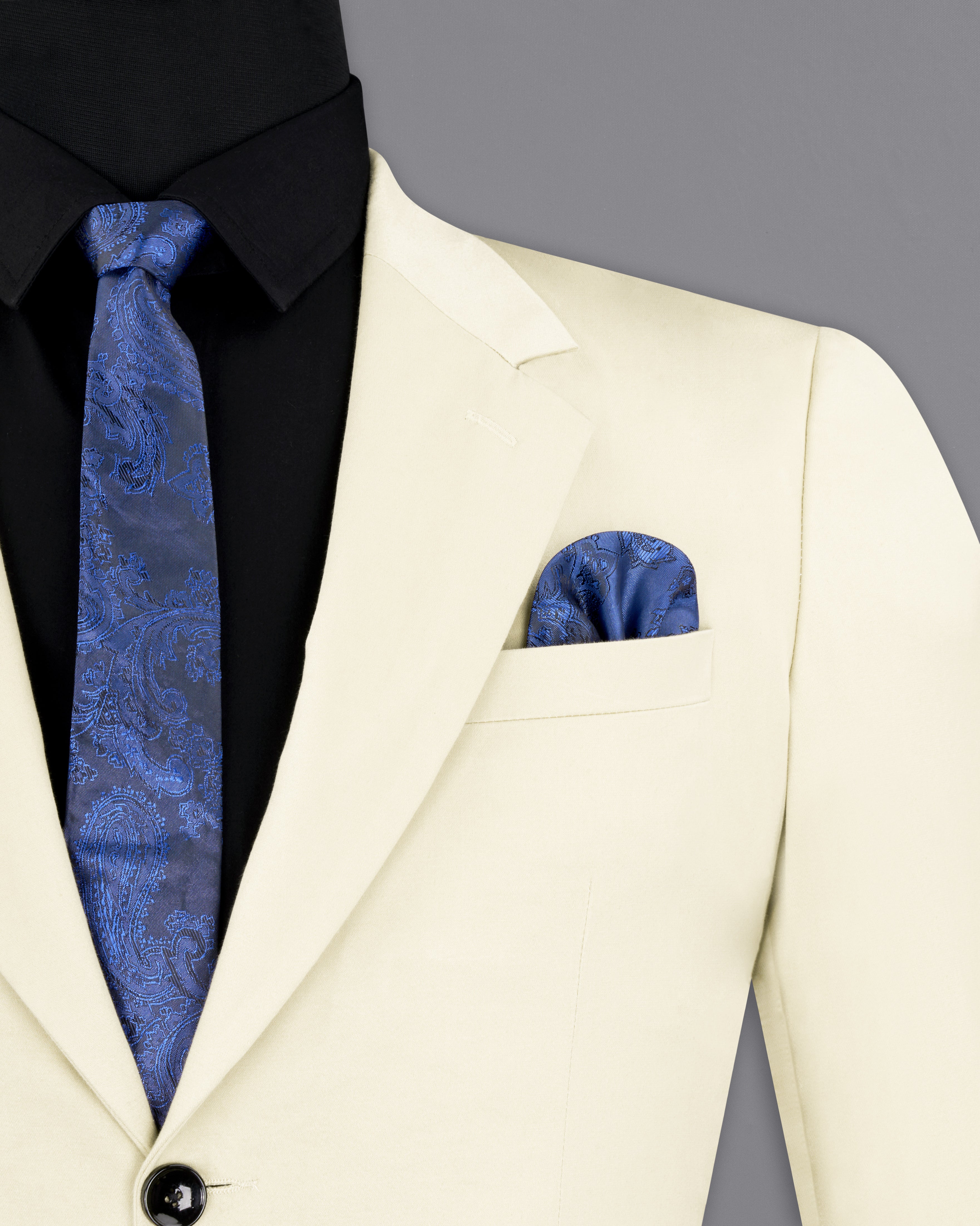 Merino Cream Stretchable Premium Cotton traveler Suit ST2687-SB-36, ST2687-SB-38, ST2687-SB-40, ST2687-SB-42, ST2687-SB-44, ST2687-SB-46, ST2687-SB-48, ST2687-SB-50, ST2687-SB-52, ST2687-SB-54, ST2687-SB-56, ST2687-SB-58, ST2687-SB-60