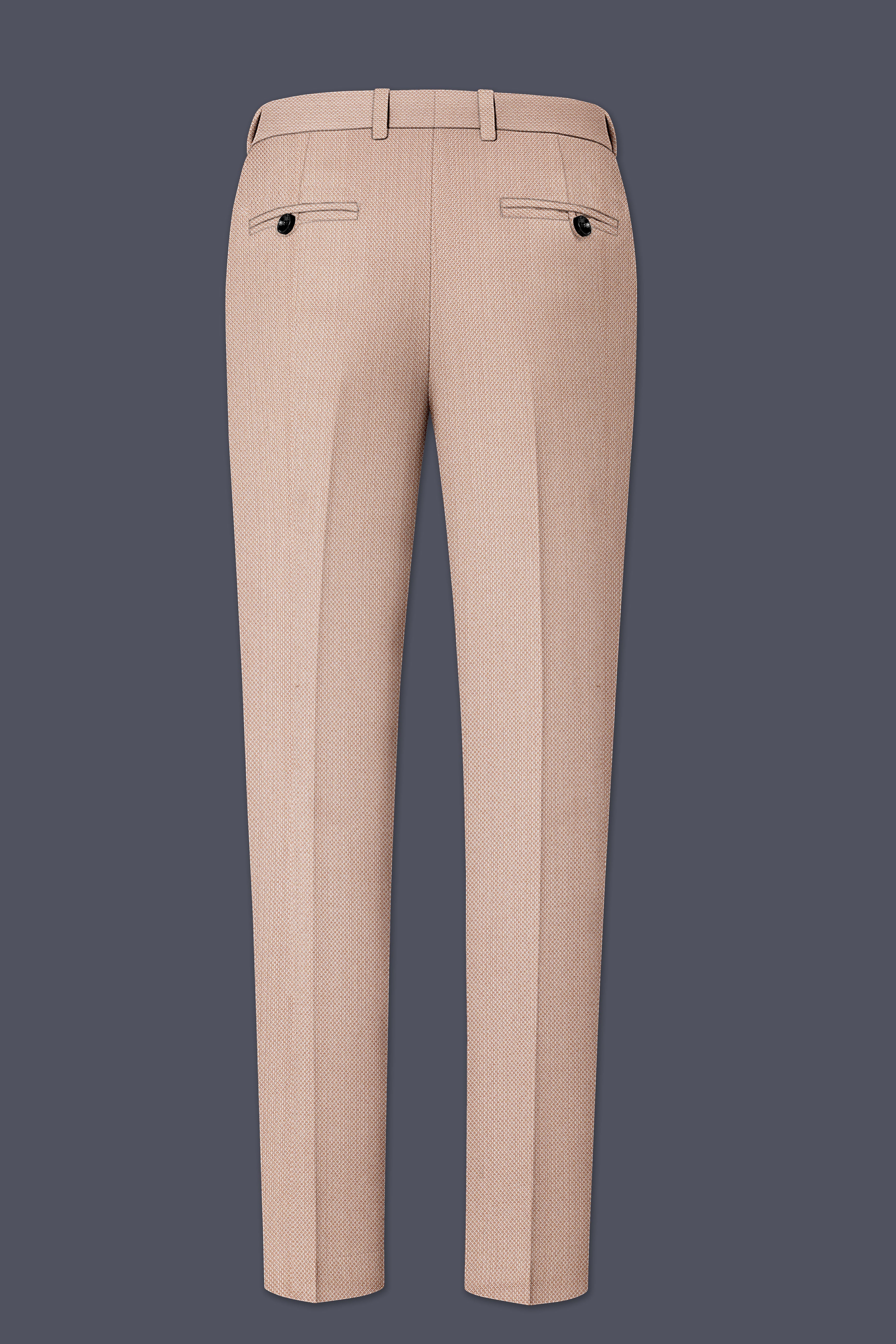 Thistle Brown Dobby Textured Tuxedo Suit