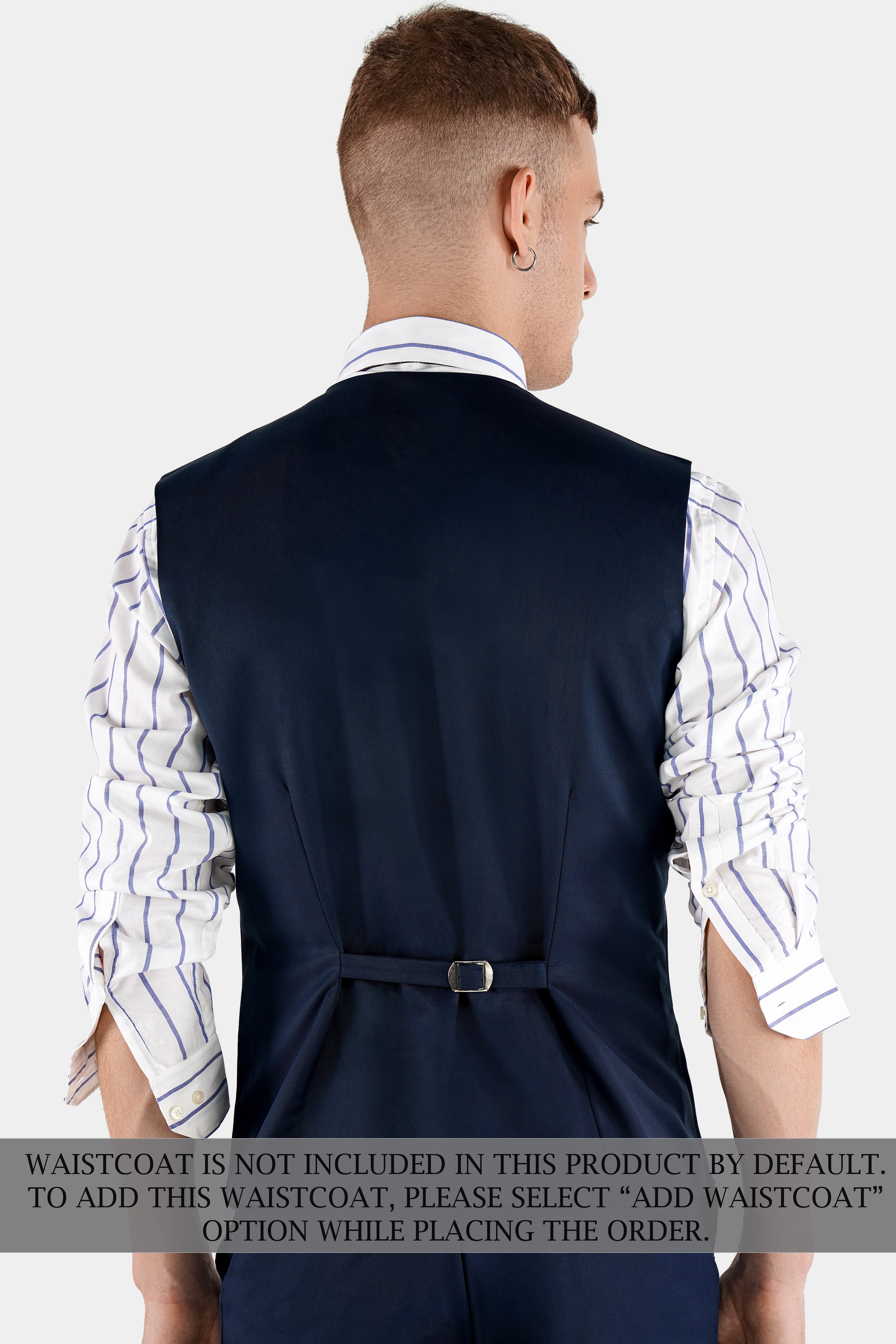 Charade Gray Single Breasted Wool Rich Designer Suit